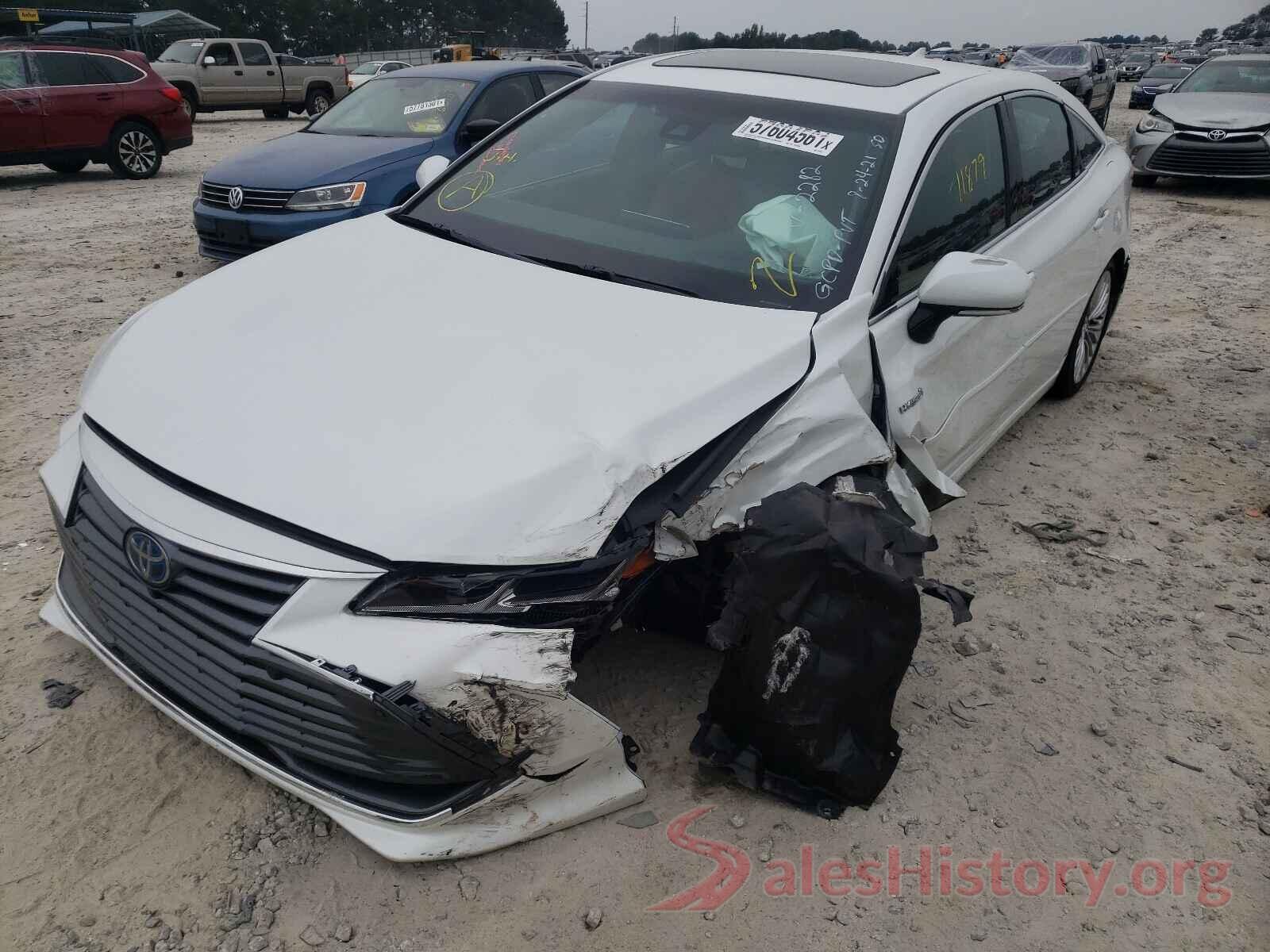 4T1D21FB2LU012282 2020 TOYOTA AVALON