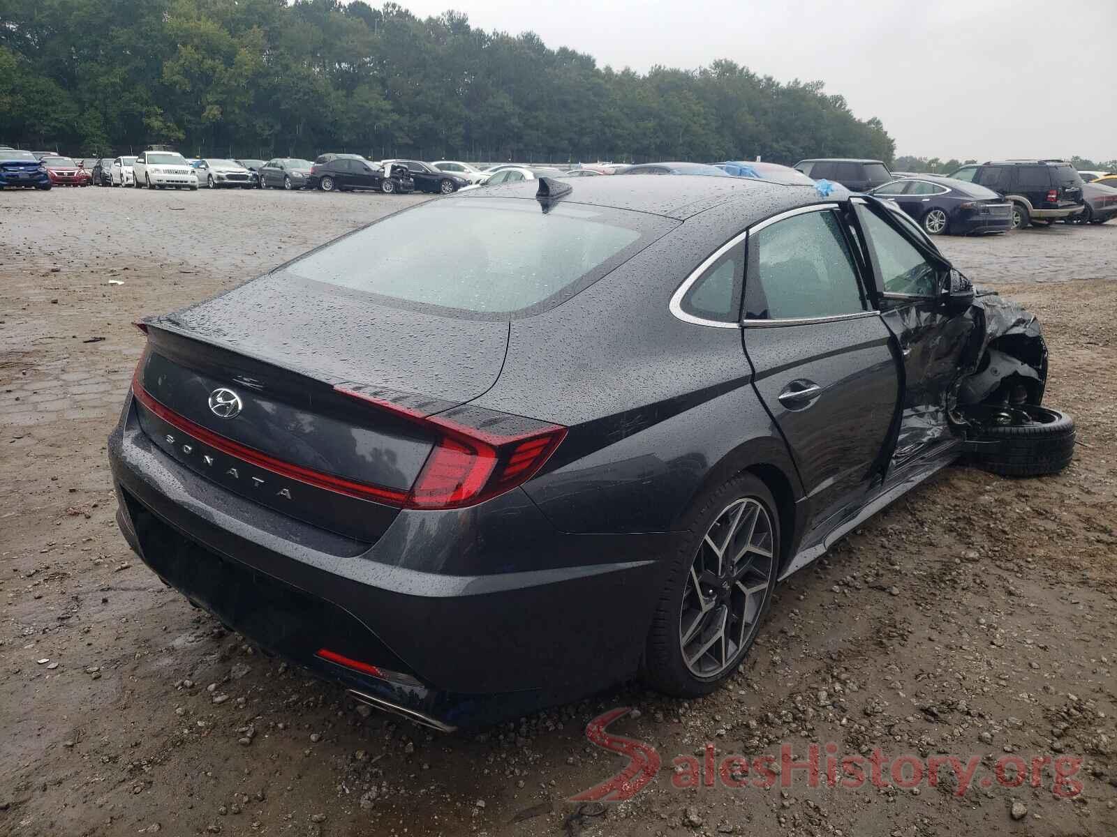 5NPEK4JC0MH116369 2021 HYUNDAI SONATA