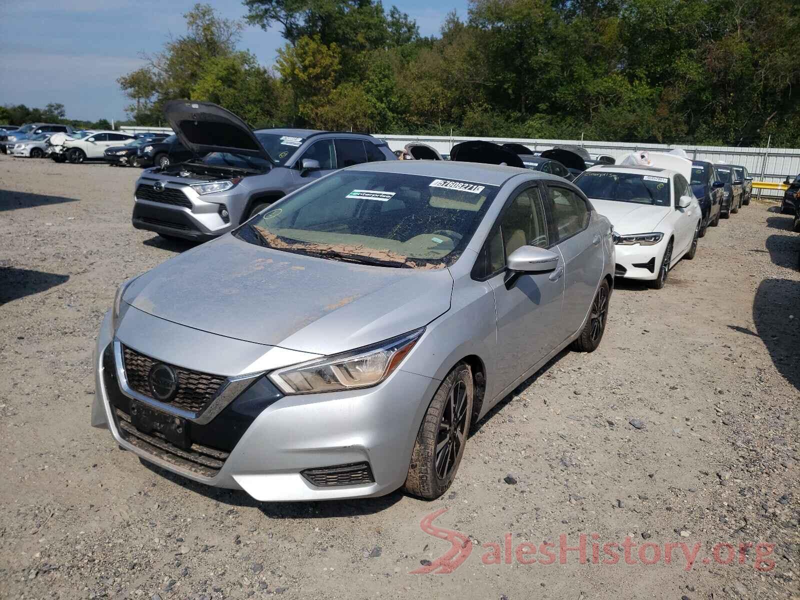 3N1CN8EV7ML809296 2021 NISSAN VERSA