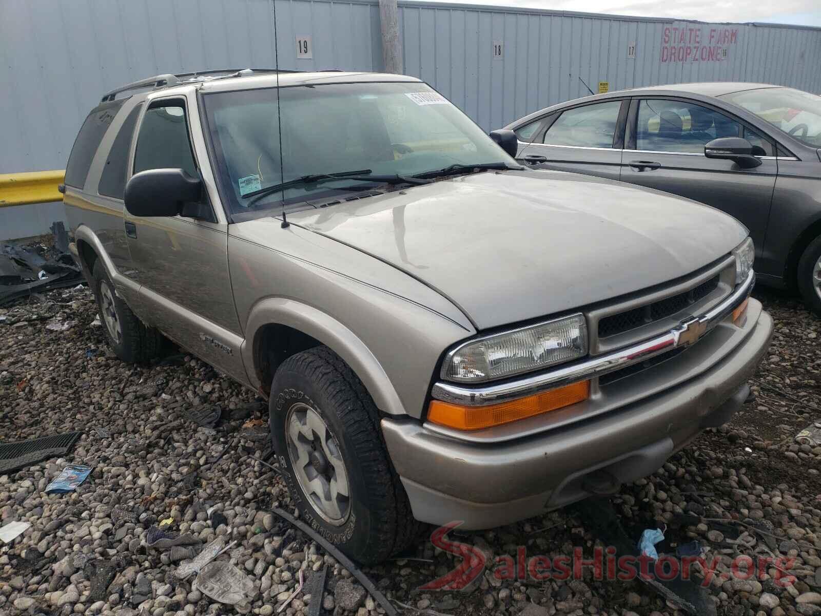 1GNCT18WX1K191524 2001 CHEVROLET BLAZER