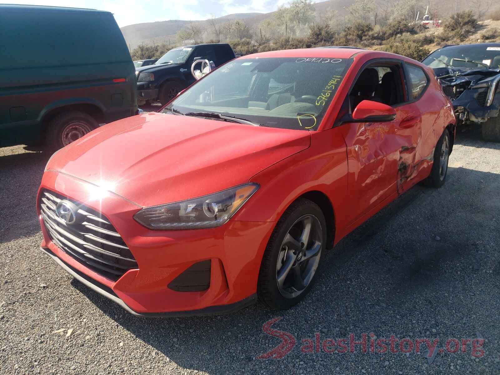 KMHTG6AF8KU019420 2019 HYUNDAI VELOSTER