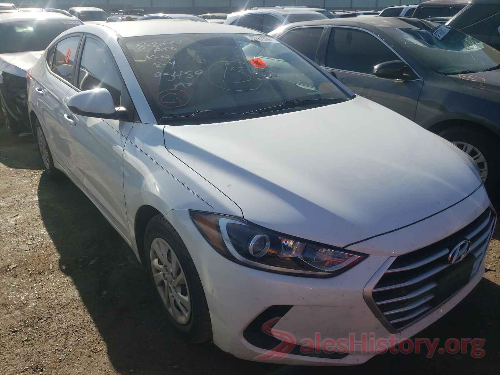 5NPD74LF9HH075217 2017 HYUNDAI ELANTRA