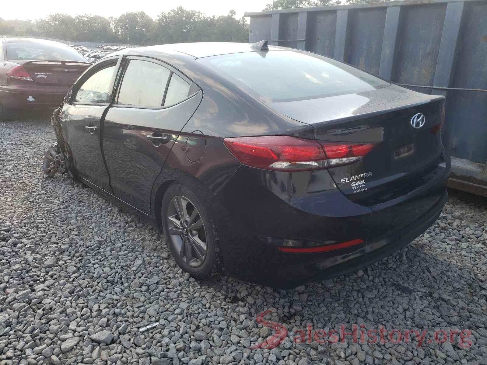 5NPD84LF9HH031411 2017 HYUNDAI ELANTRA