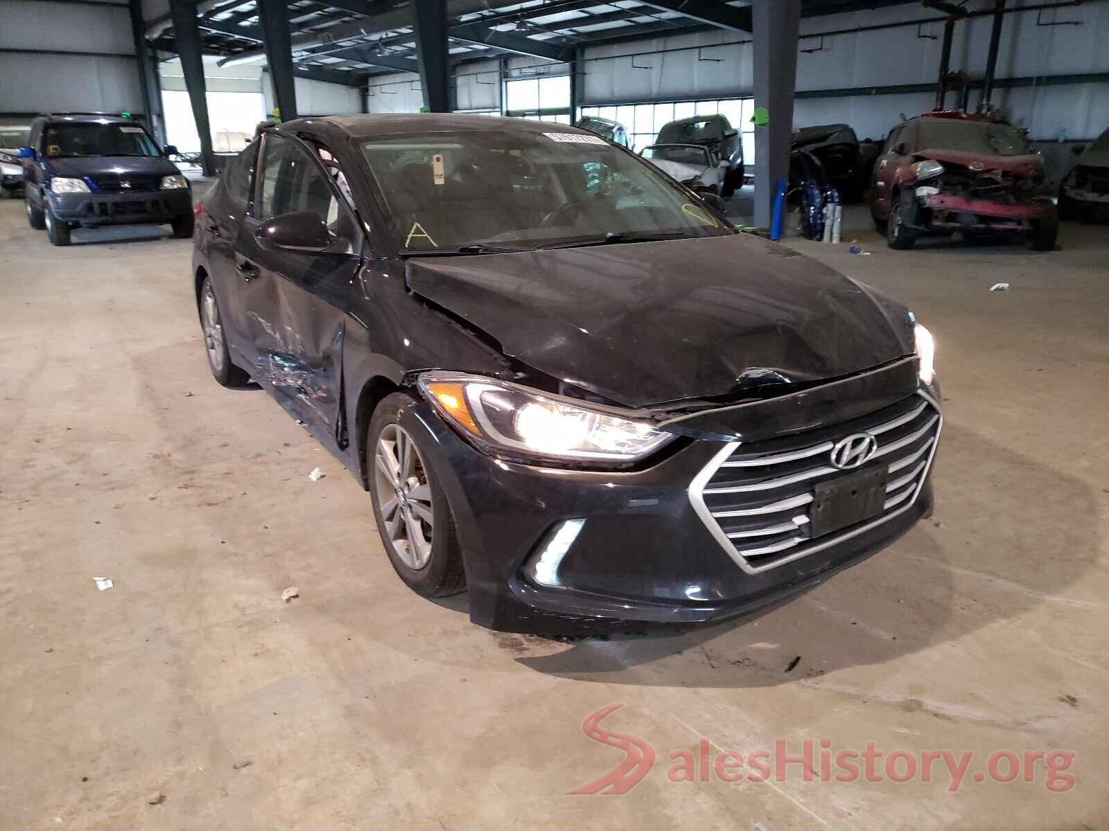 5NPD84LF1JH391620 2018 HYUNDAI ELANTRA