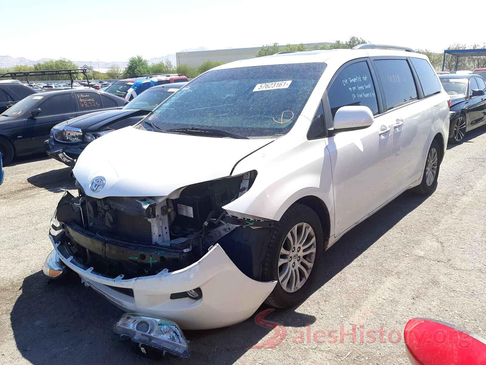 5TDYZ3DC7HS828568 2017 TOYOTA SIENNA