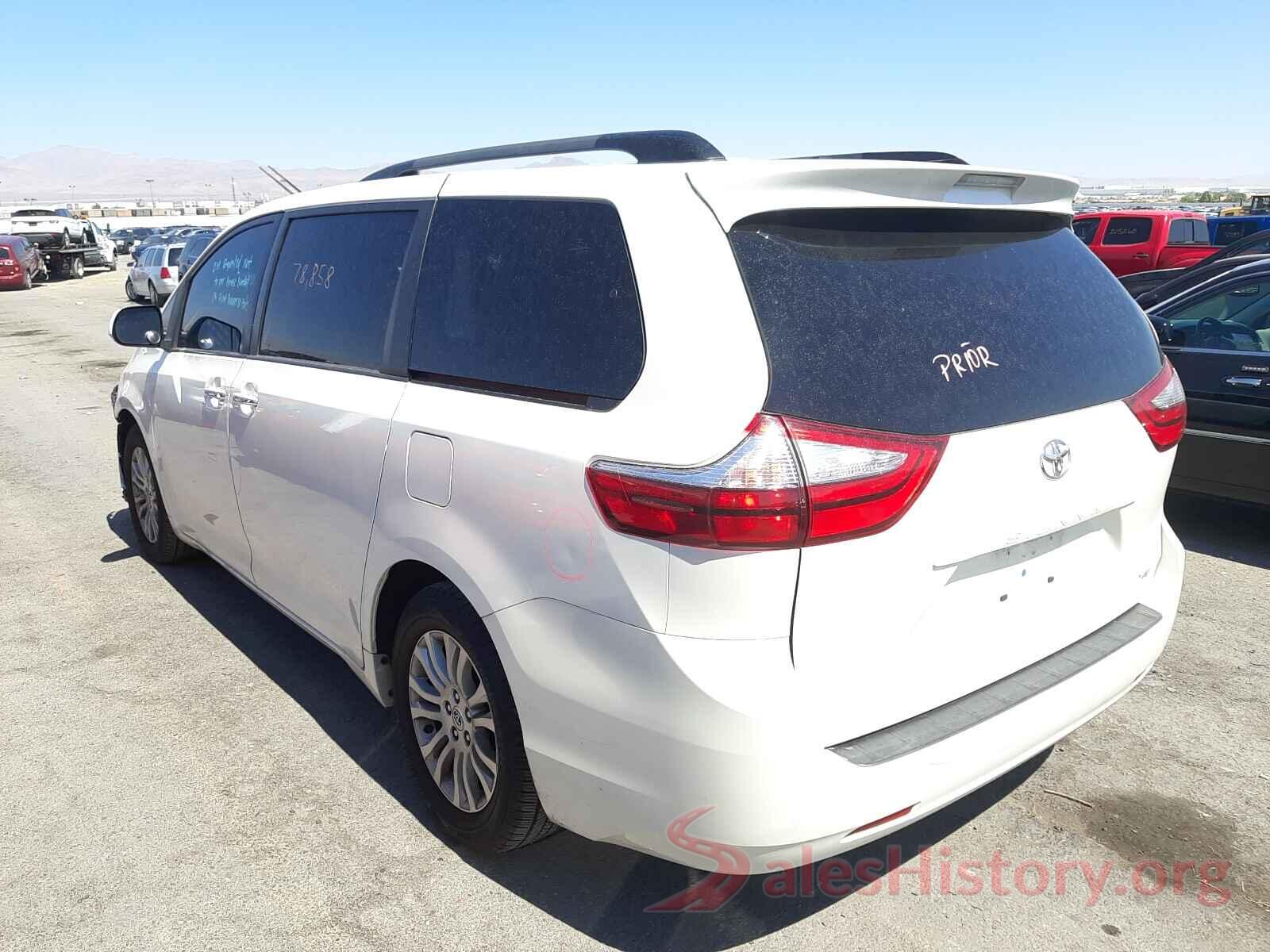 5TDYZ3DC7HS828568 2017 TOYOTA SIENNA