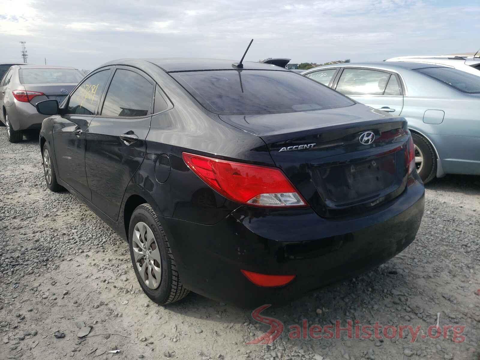 KMHCT4AE3GU114014 2016 HYUNDAI ACCENT