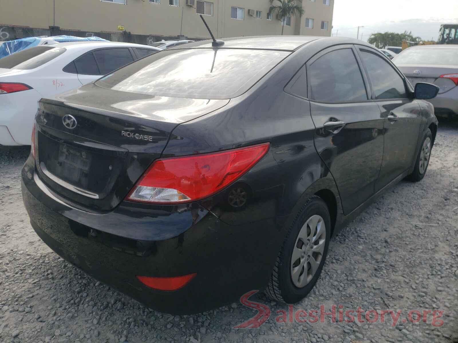 KMHCT4AE3GU114014 2016 HYUNDAI ACCENT