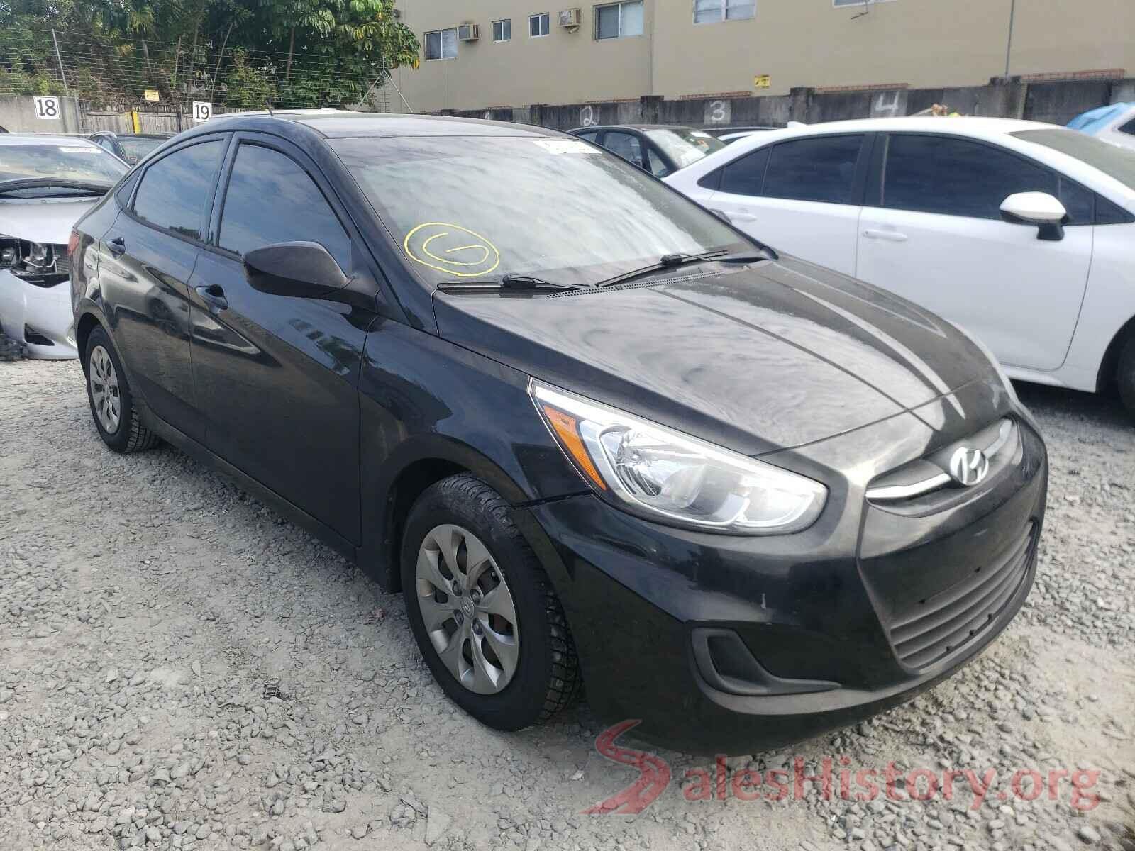 KMHCT4AE3GU114014 2016 HYUNDAI ACCENT