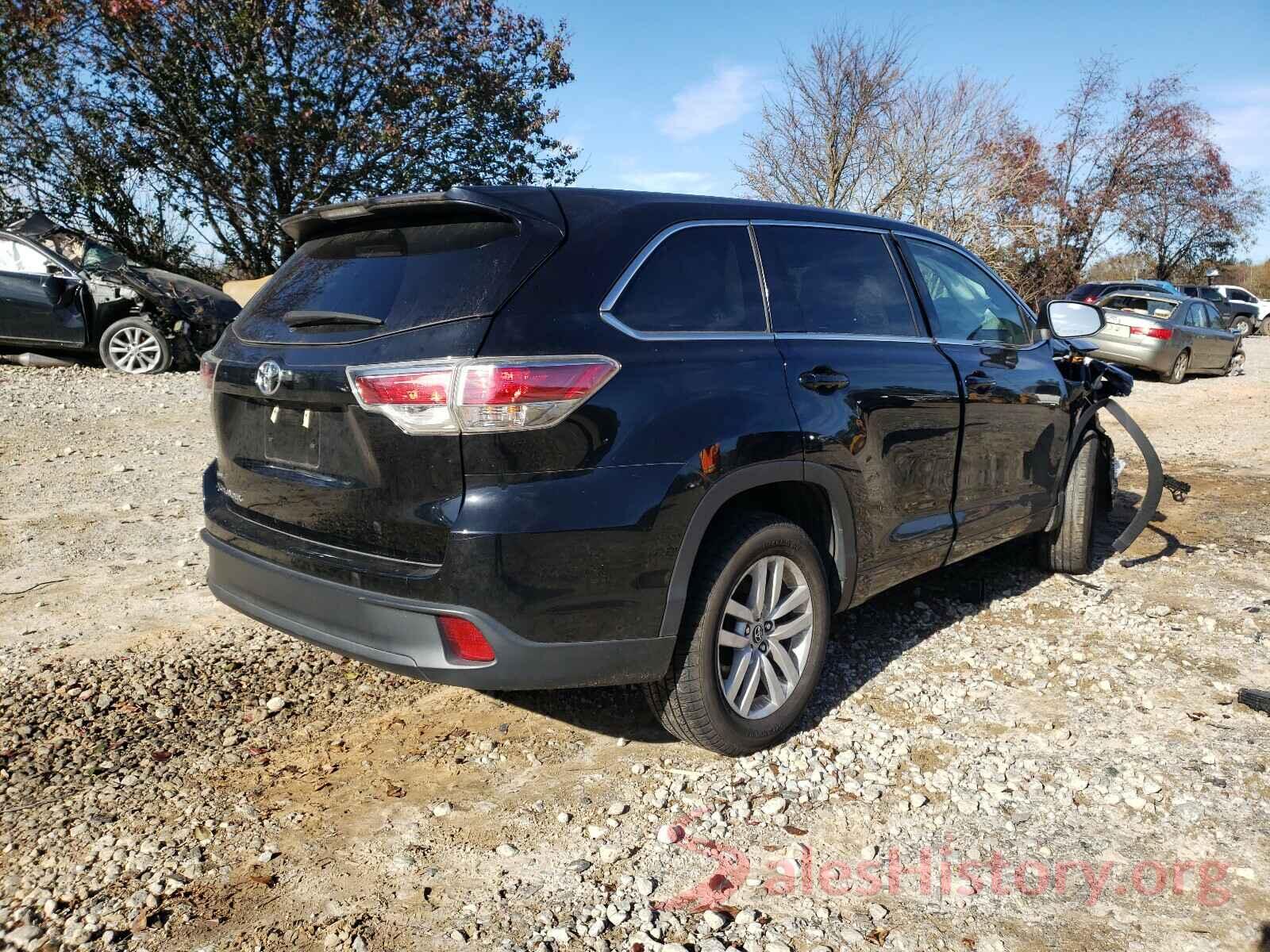 5TDZARFHXGS020656 2016 TOYOTA HIGHLANDER