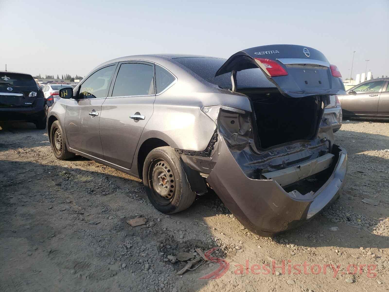 3N1AB7AP6HY401740 2017 NISSAN SENTRA