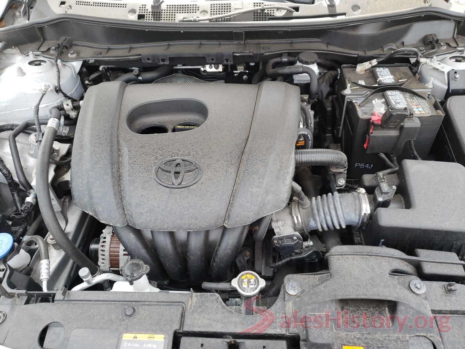 3MYDLBYV1KY508122 2019 TOYOTA YARIS