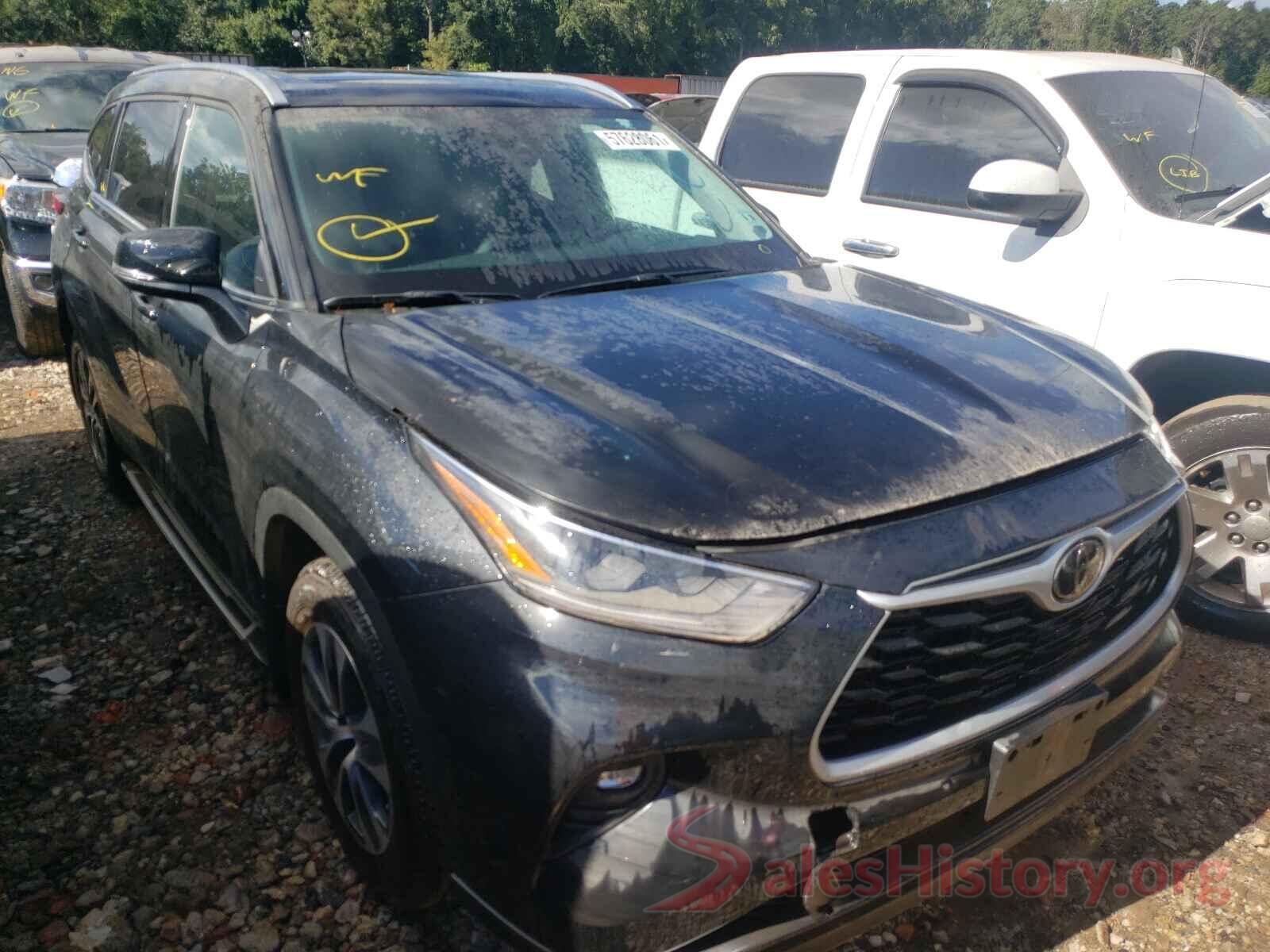 5TDGZRBH5MS545495 2021 TOYOTA HIGHLANDER