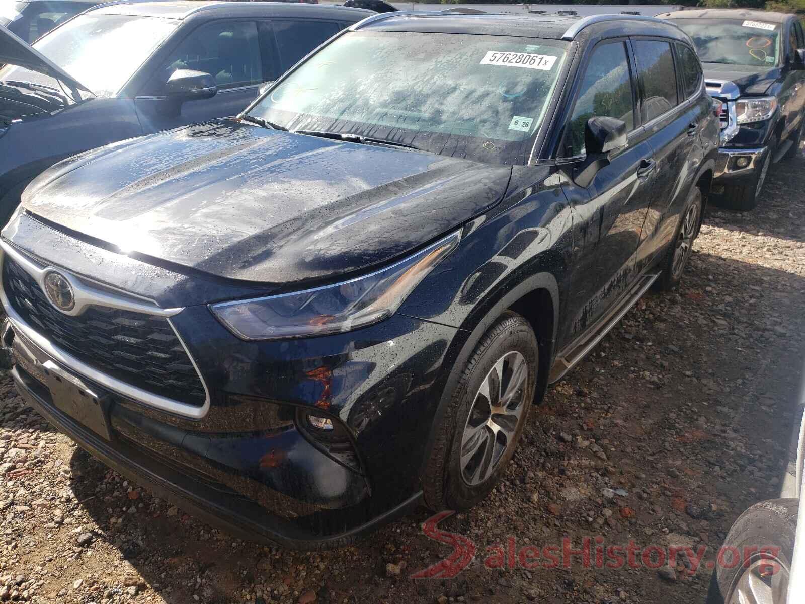 5TDGZRBH5MS545495 2021 TOYOTA HIGHLANDER