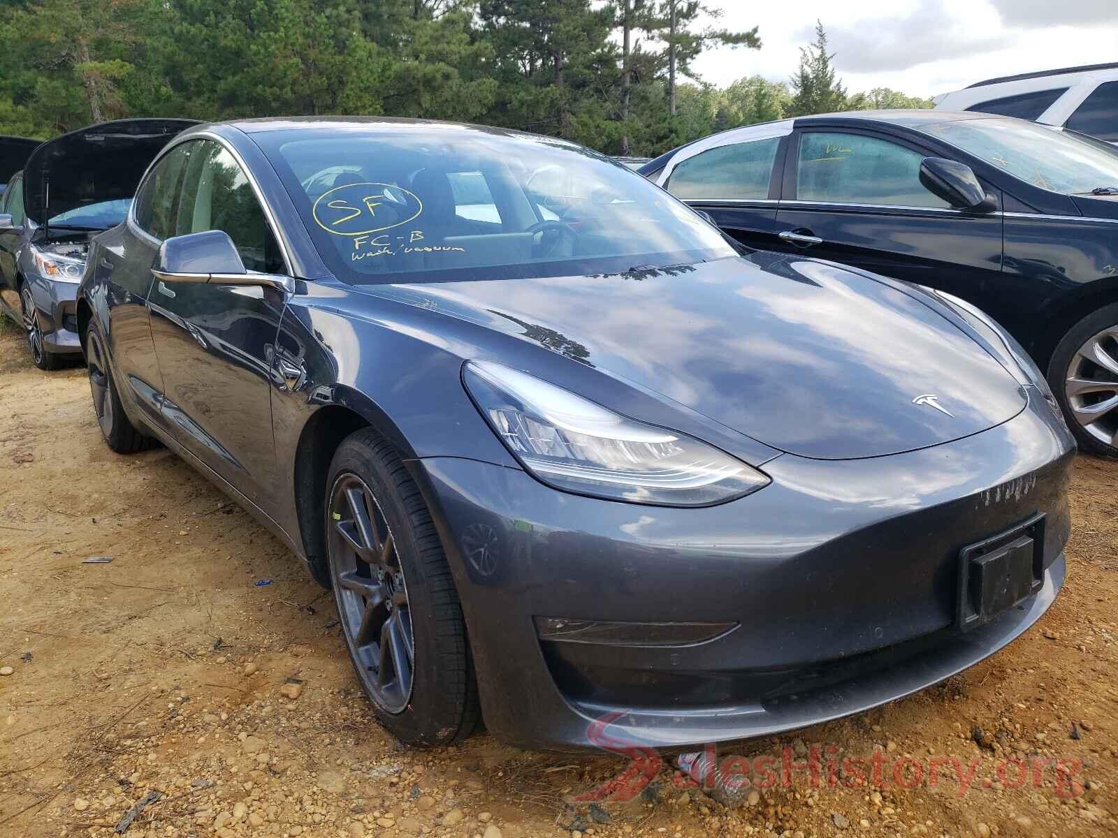 5YJ3E1EB9JF090668 2018 TESLA MODEL 3