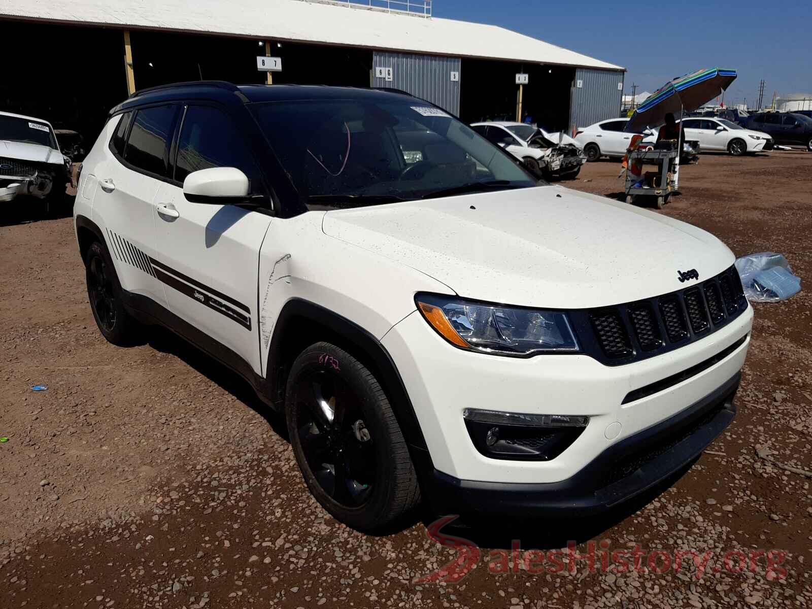 3C4NJCBB3KT833235 2019 JEEP COMPASS