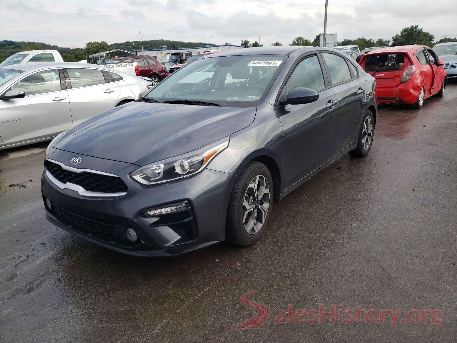 3KPF24AD8LE209334 2020 KIA FORTE