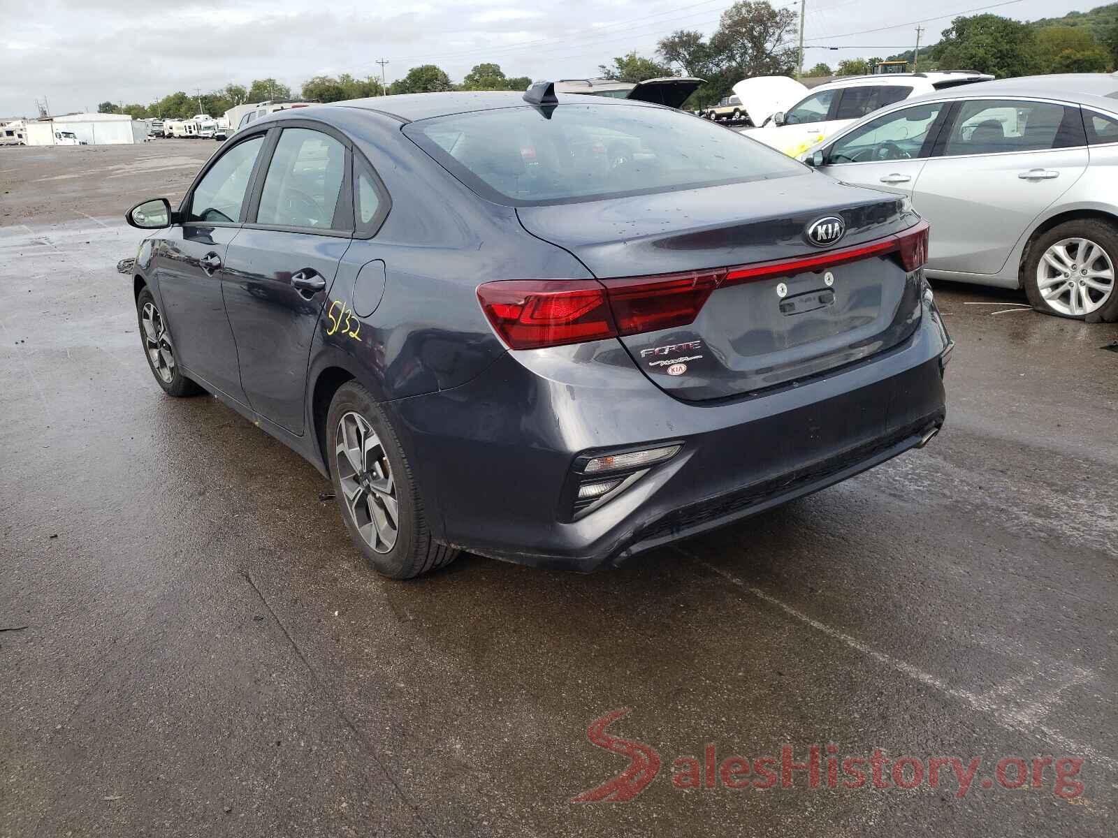 3KPF24AD8LE209334 2020 KIA FORTE