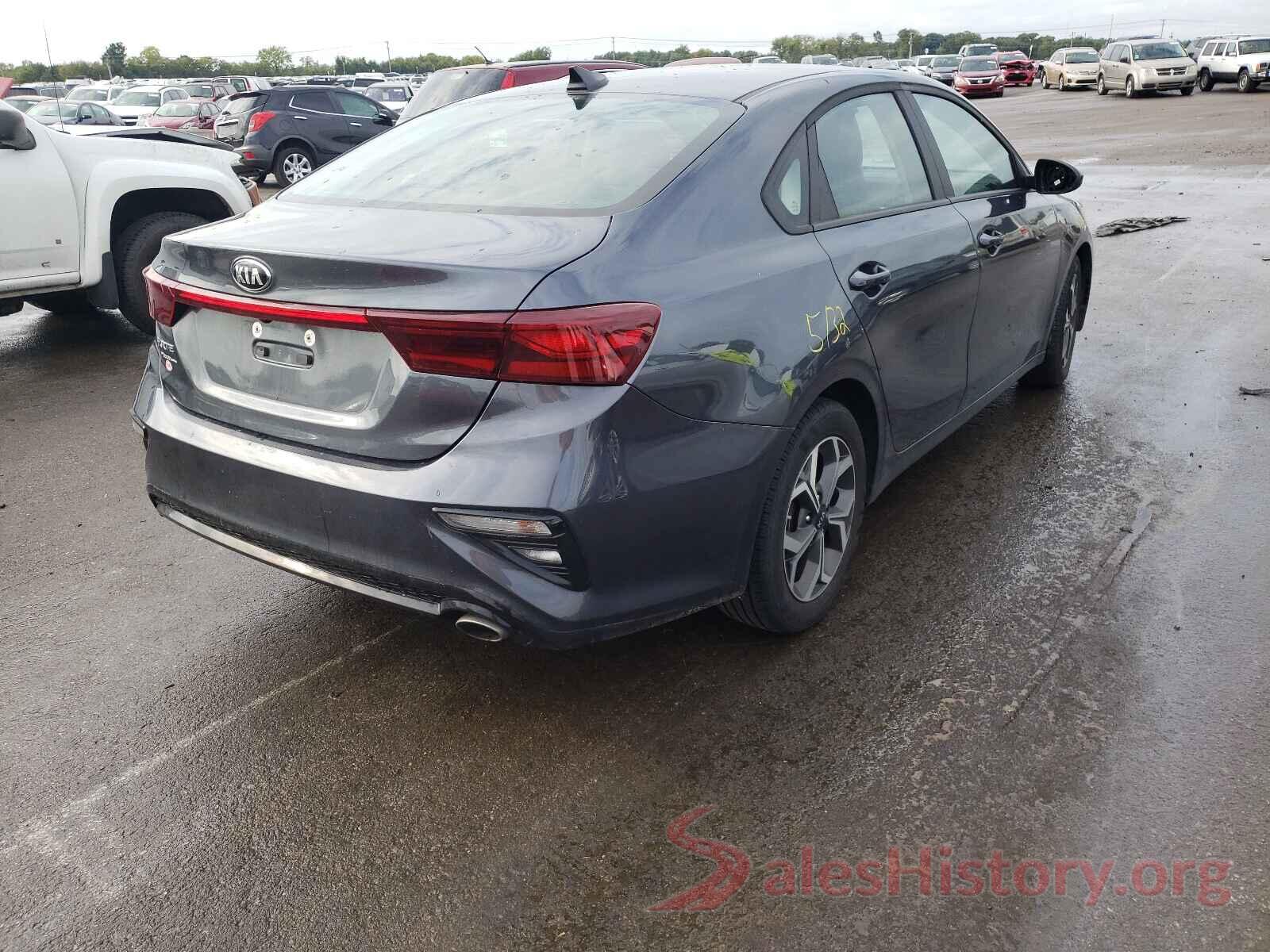 3KPF24AD8LE209334 2020 KIA FORTE