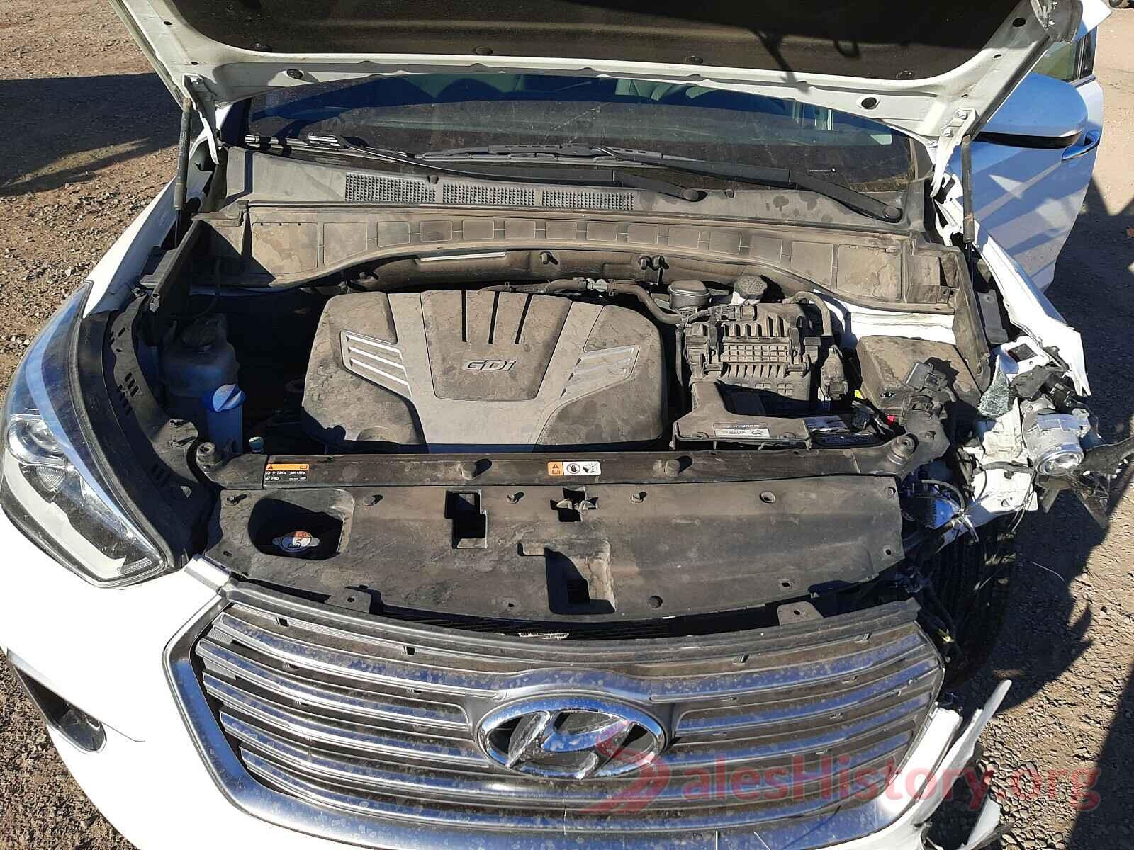 KM8SM4HF4HU245512 2017 HYUNDAI SANTA FE