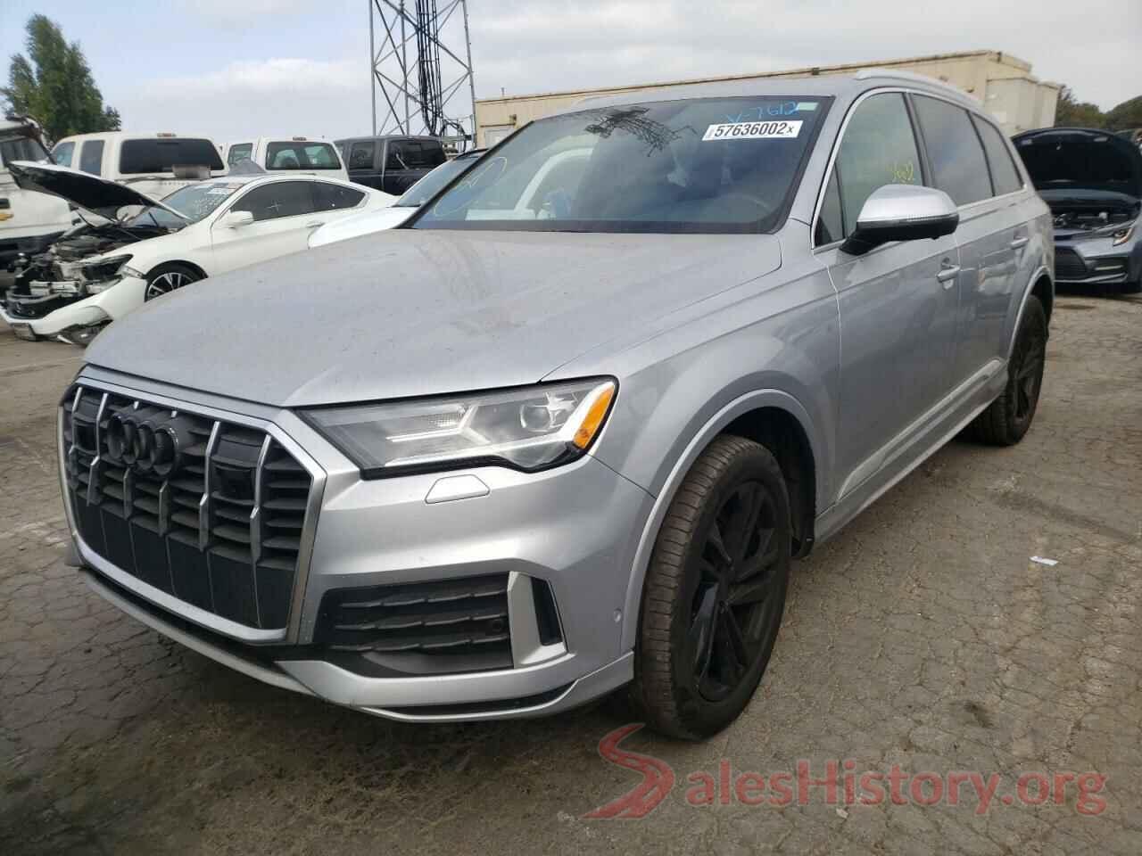 WA1LJAF74LD007612 2020 AUDI Q7