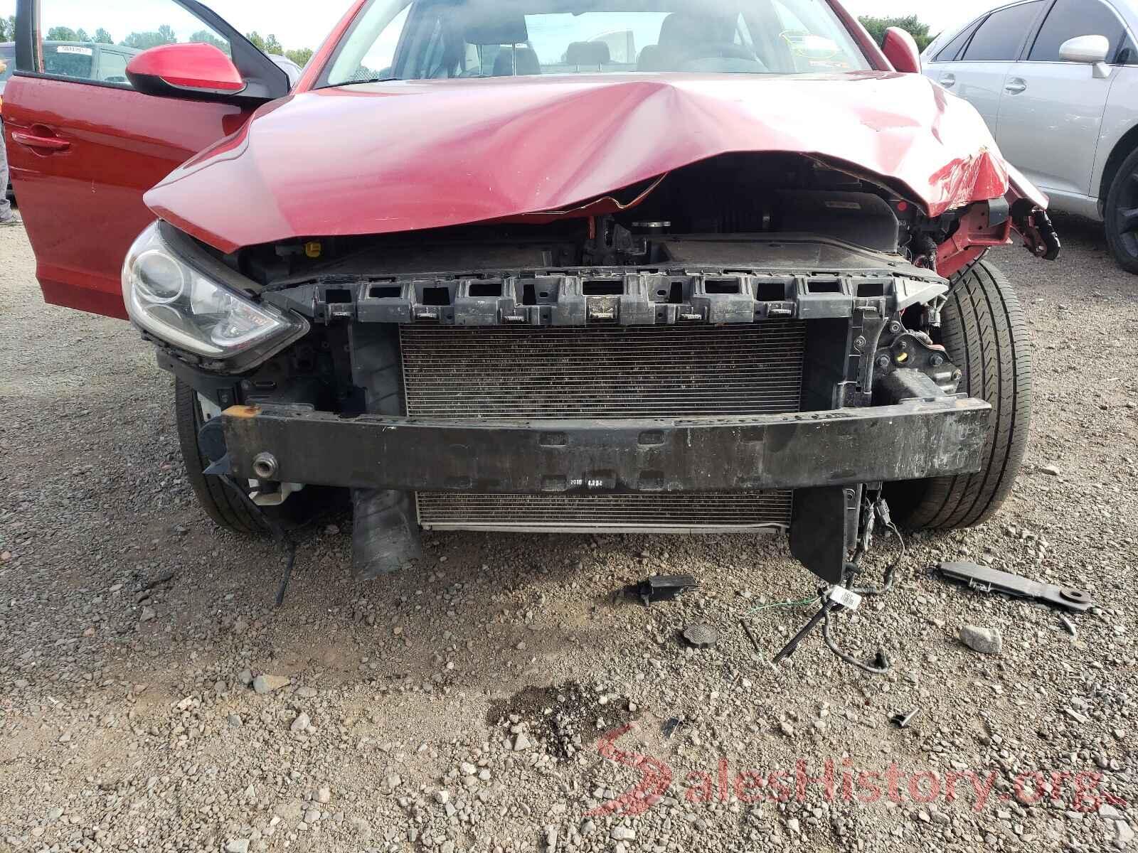 KMHD74LFXHU122451 2017 HYUNDAI ELANTRA