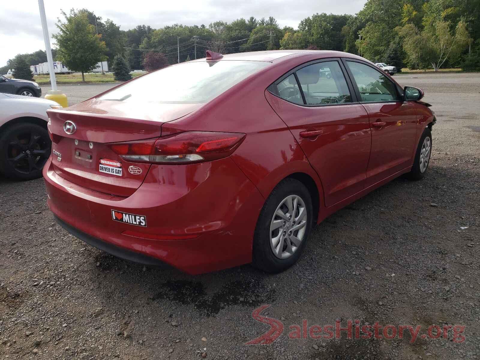 KMHD74LFXHU122451 2017 HYUNDAI ELANTRA