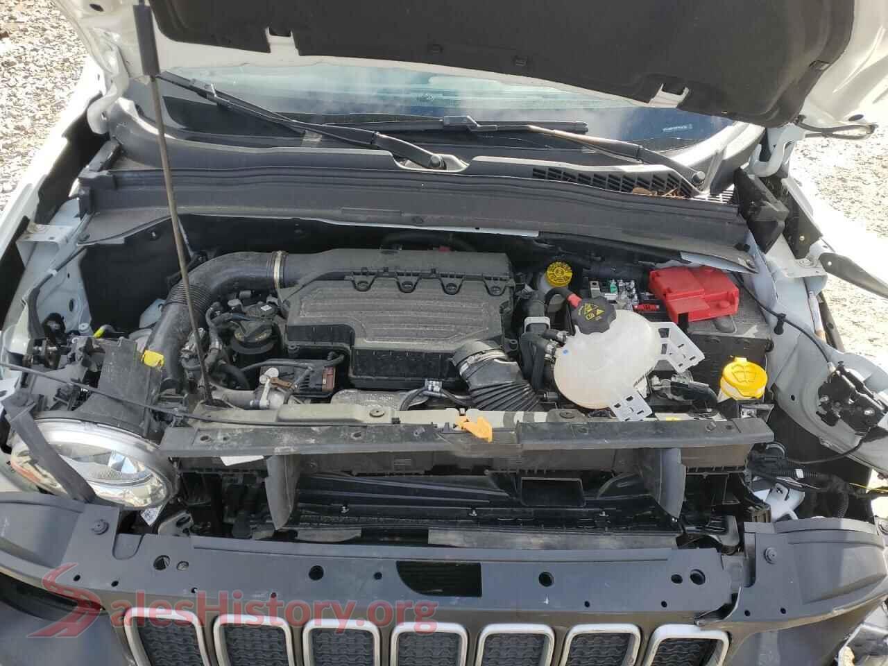 2023 JEEP RENEGADE VIN ZACNJDB10PPP40388, VIN plate