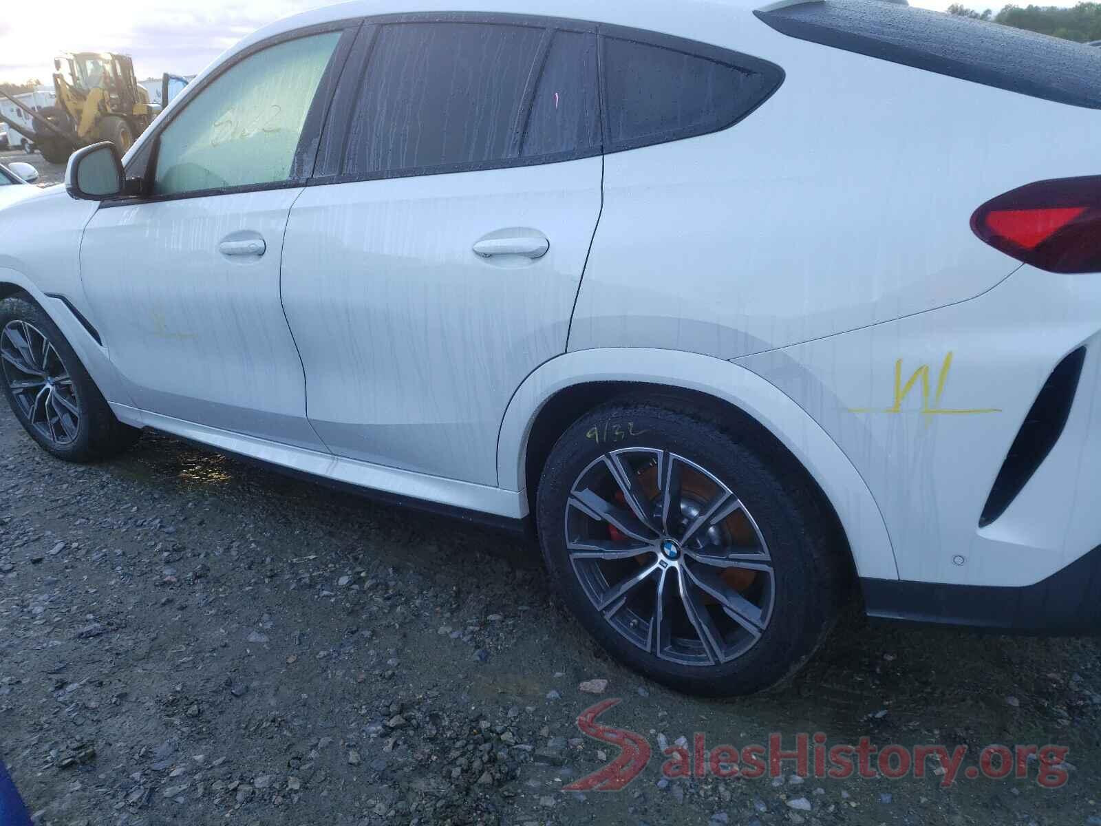 5UXCY6C0XM9F97620 2021 BMW X6