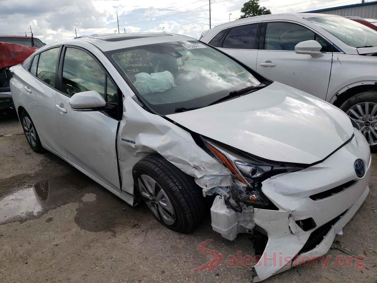 JTDKARFU0G3021184 2016 TOYOTA PRIUS