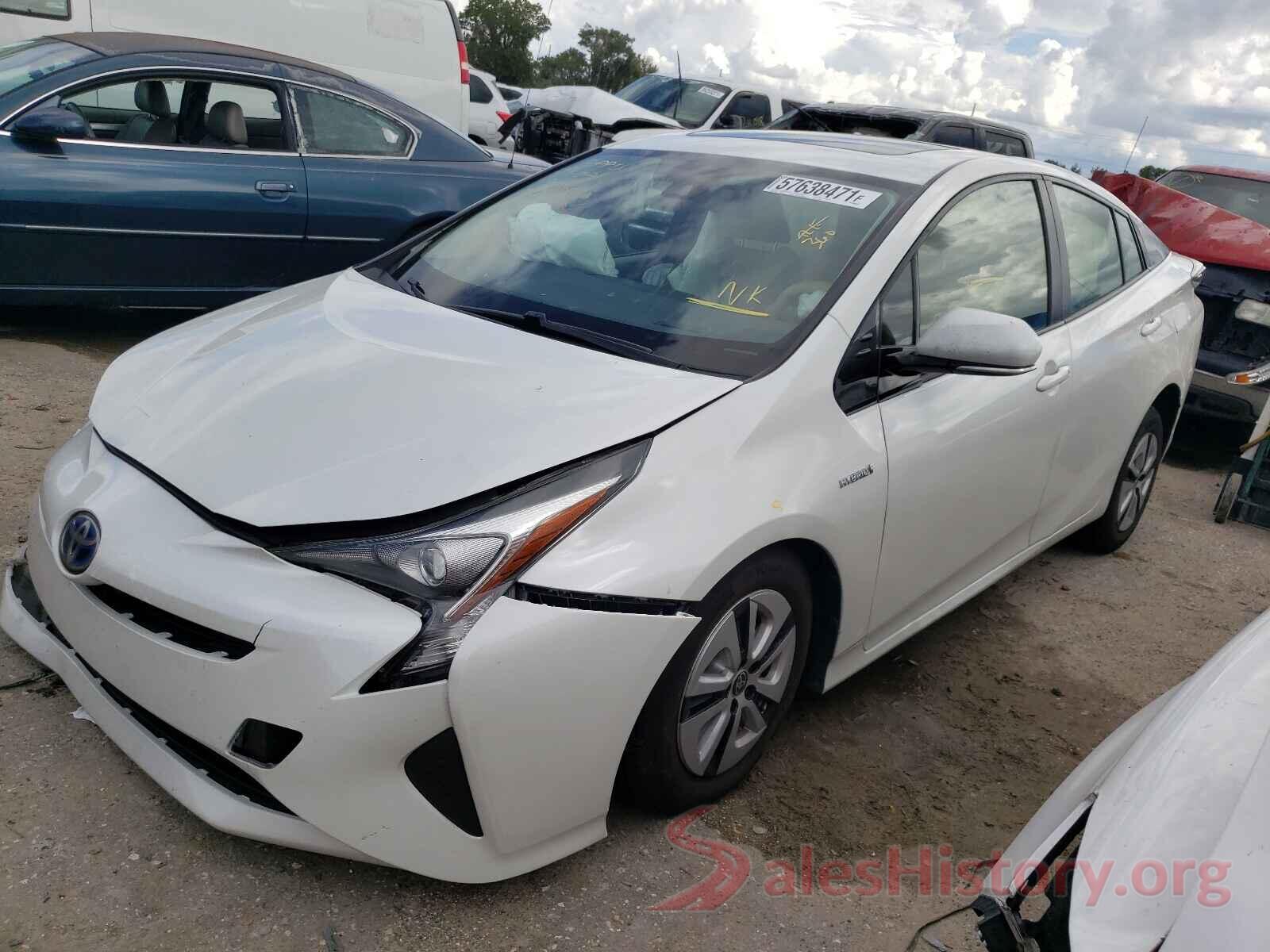 JTDKARFU0G3021184 2016 TOYOTA PRIUS