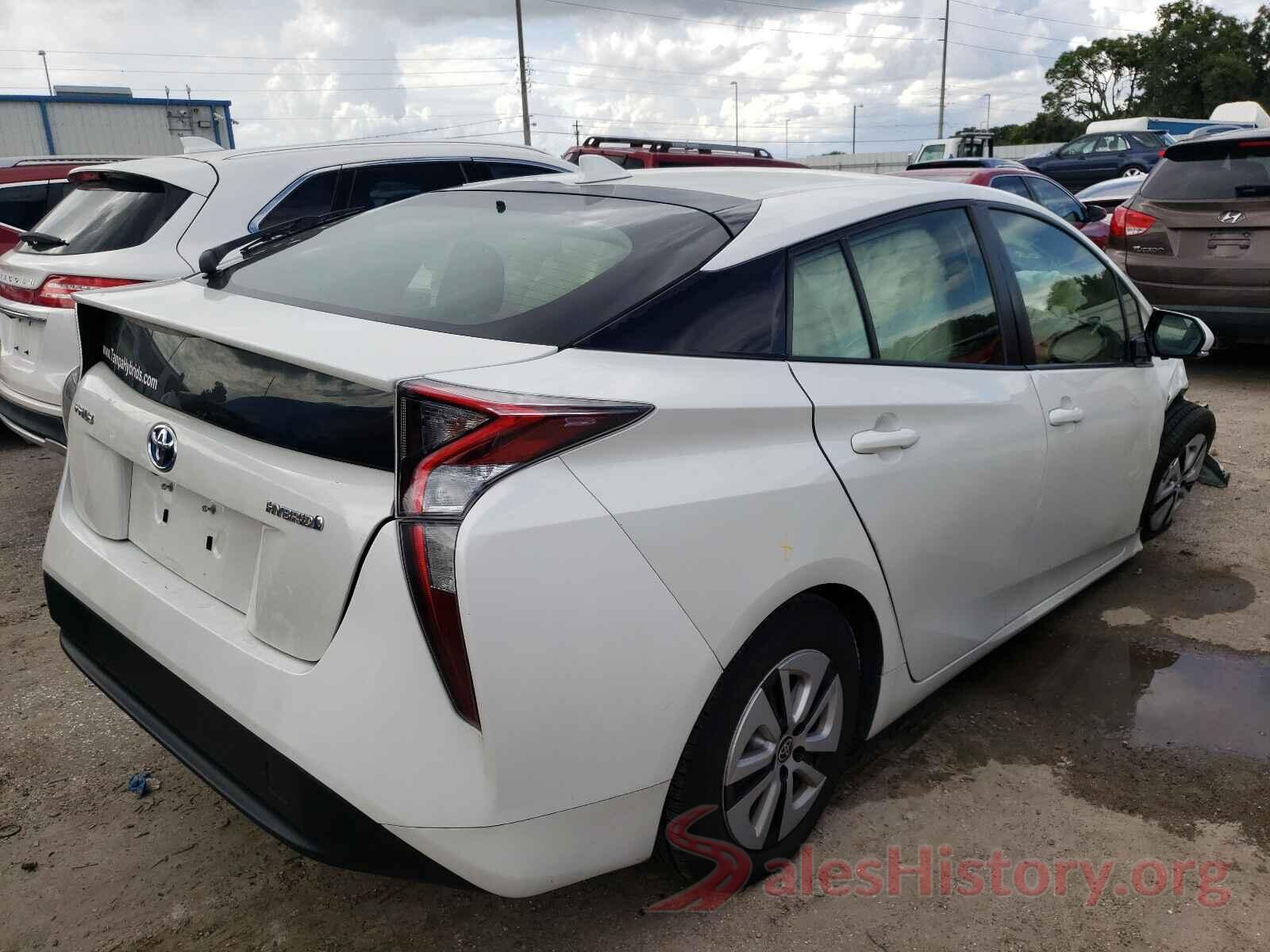 JTDKARFU0G3021184 2016 TOYOTA PRIUS