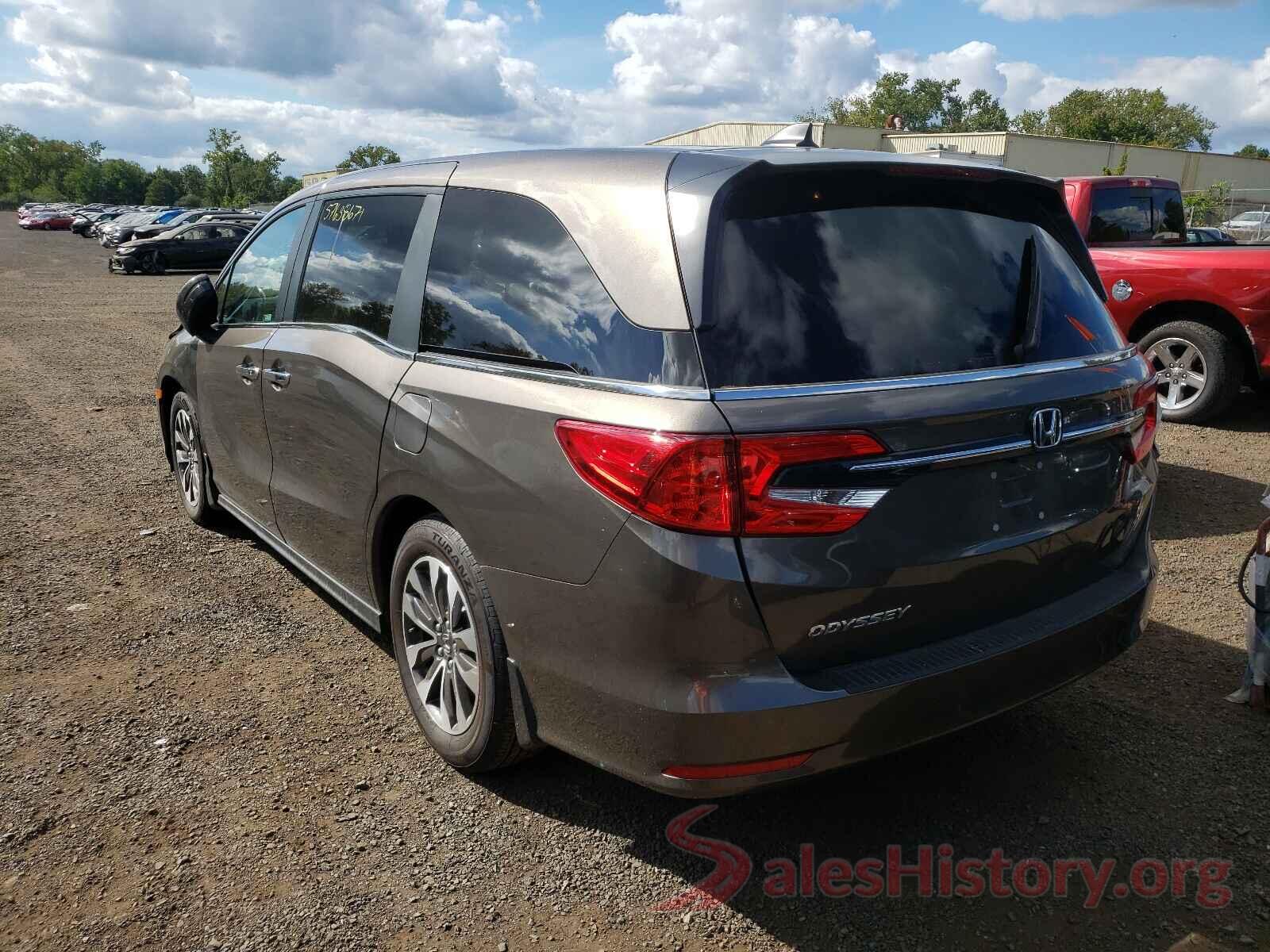 5FNRL6H78MB036710 2021 HONDA ODYSSEY