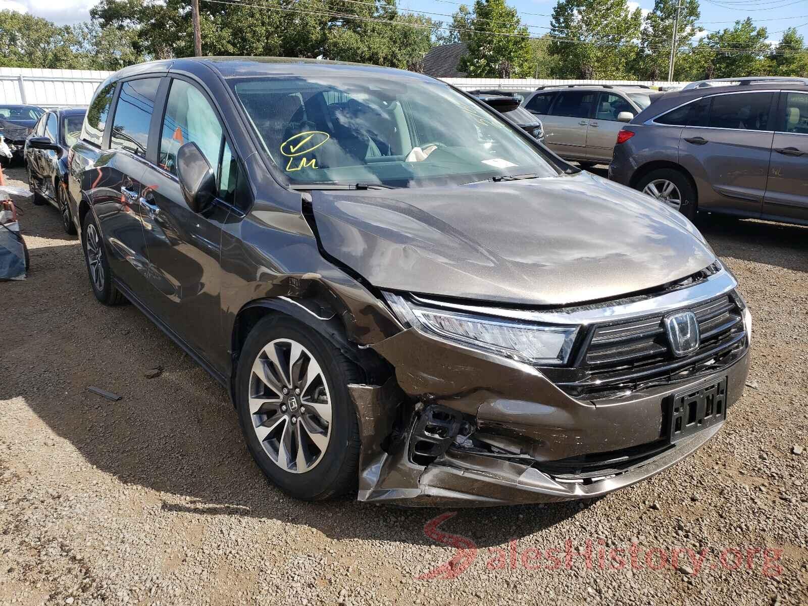 5FNRL6H78MB036710 2021 HONDA ODYSSEY