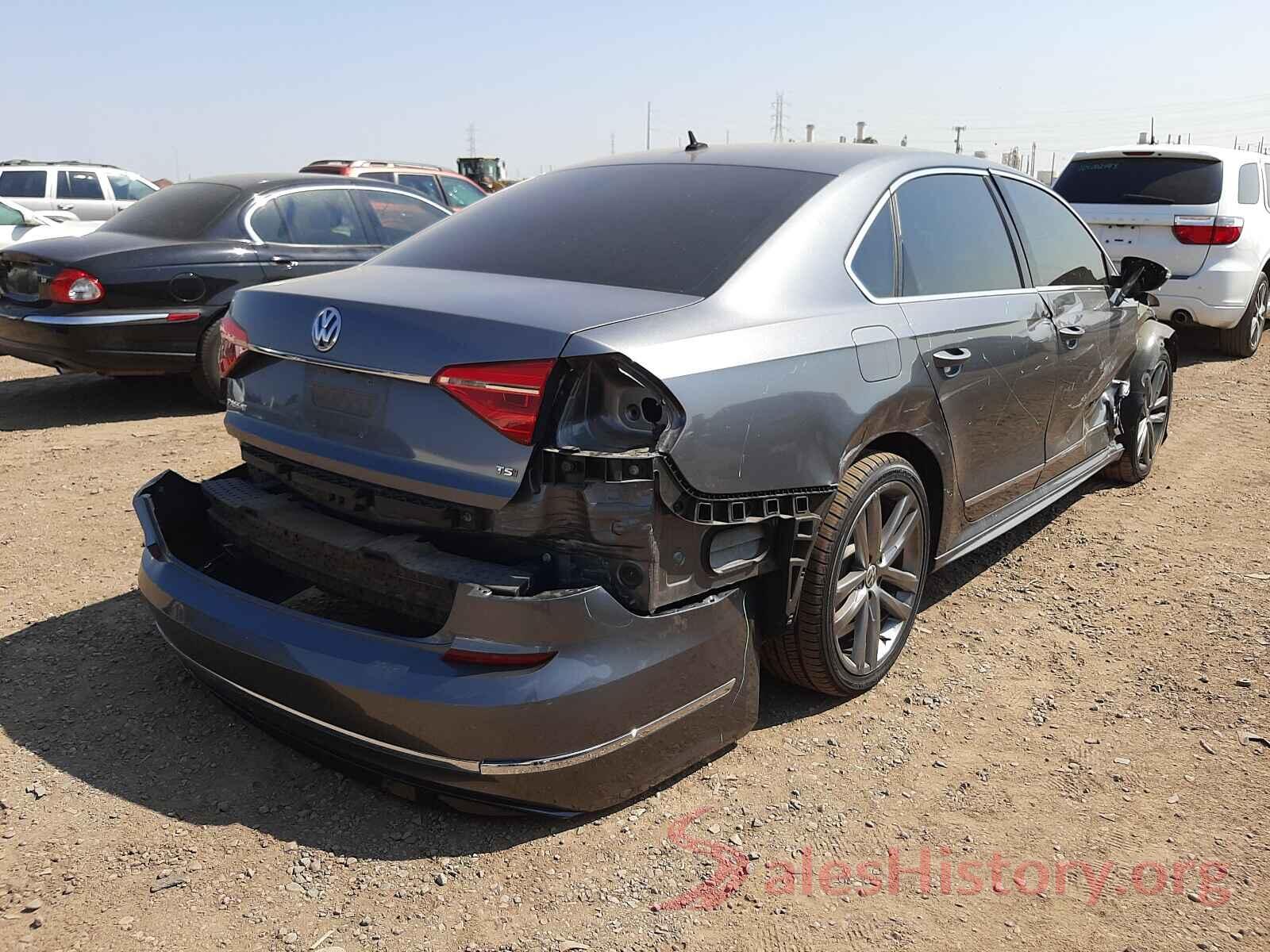 1VWAT7A38GC057257 2016 VOLKSWAGEN PASSAT