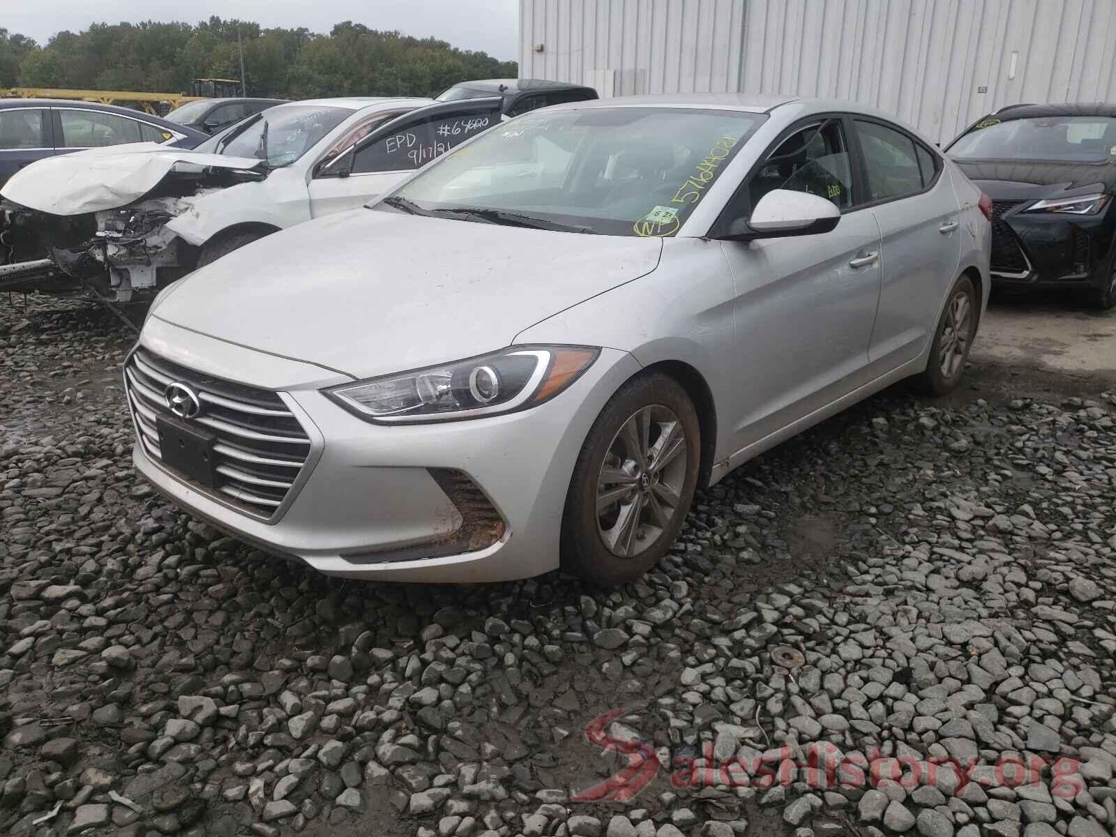 5NPD84LF2JH360702 2018 HYUNDAI ELANTRA