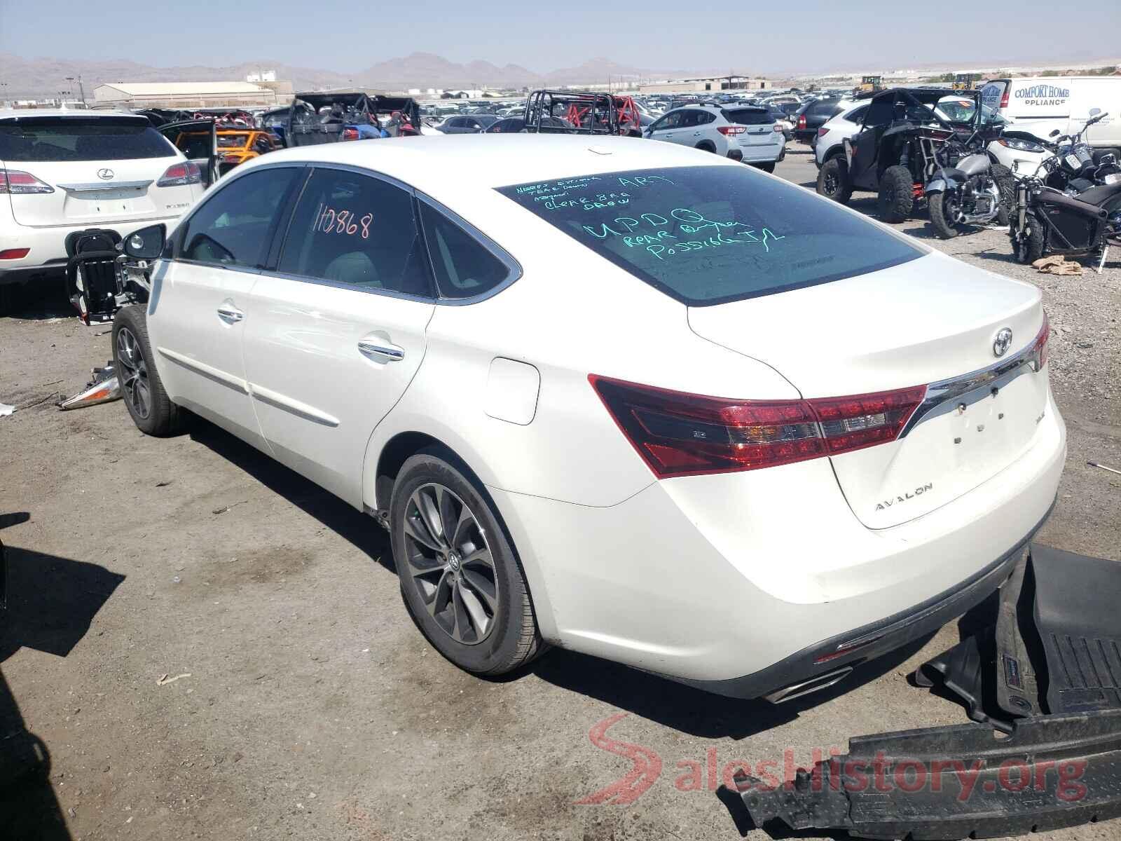 4T1BK1EB9GU211960 2016 TOYOTA AVALON