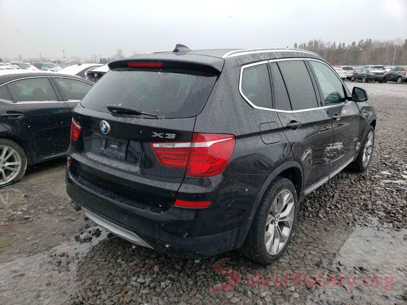 5UXWX9C54H0T13127 2017 BMW X3