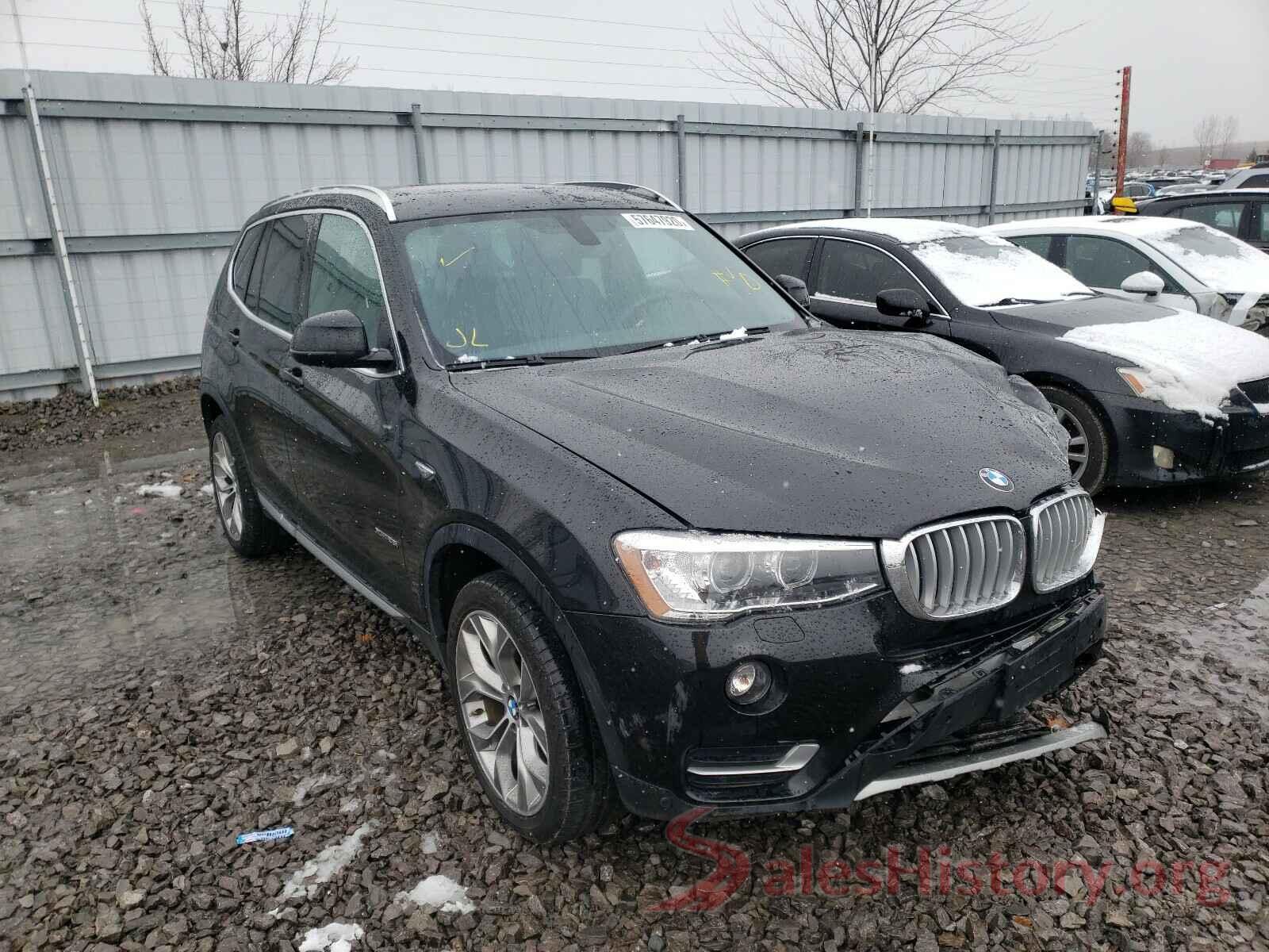 5UXWX9C54H0T13127 2017 BMW X3