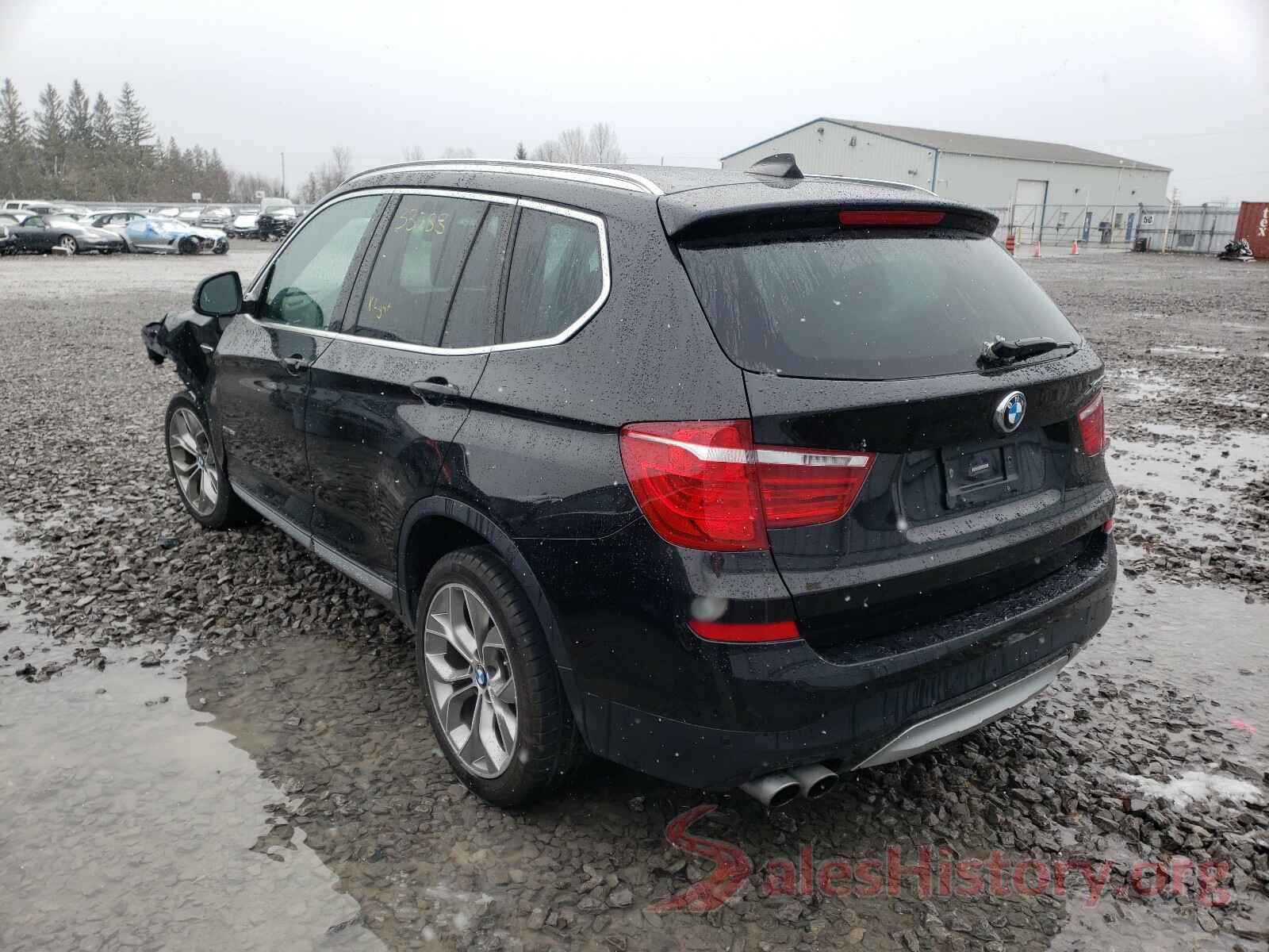 5UXWX9C54H0T13127 2017 BMW X3