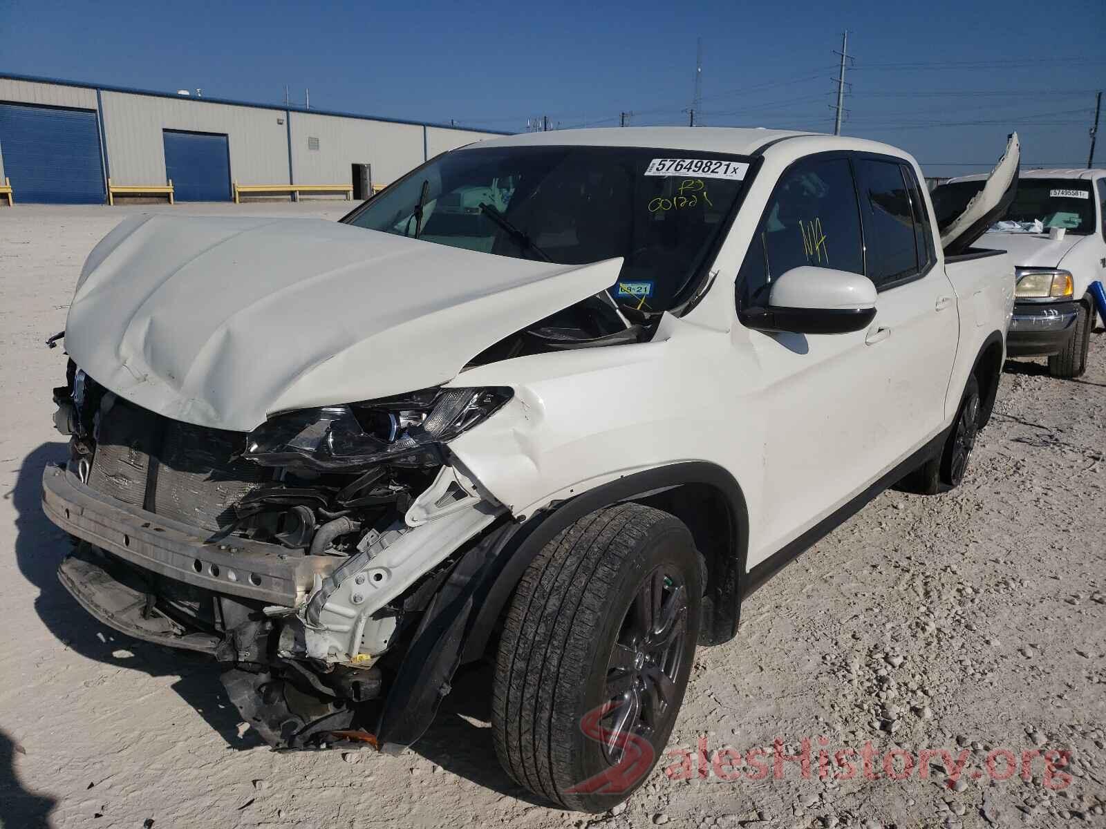 5FPYK2F12KB001221 2019 HONDA RIDGELINE