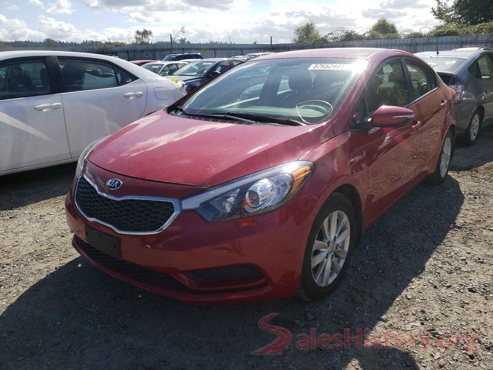 KNAFX4A64G5610462 2016 KIA FORTE