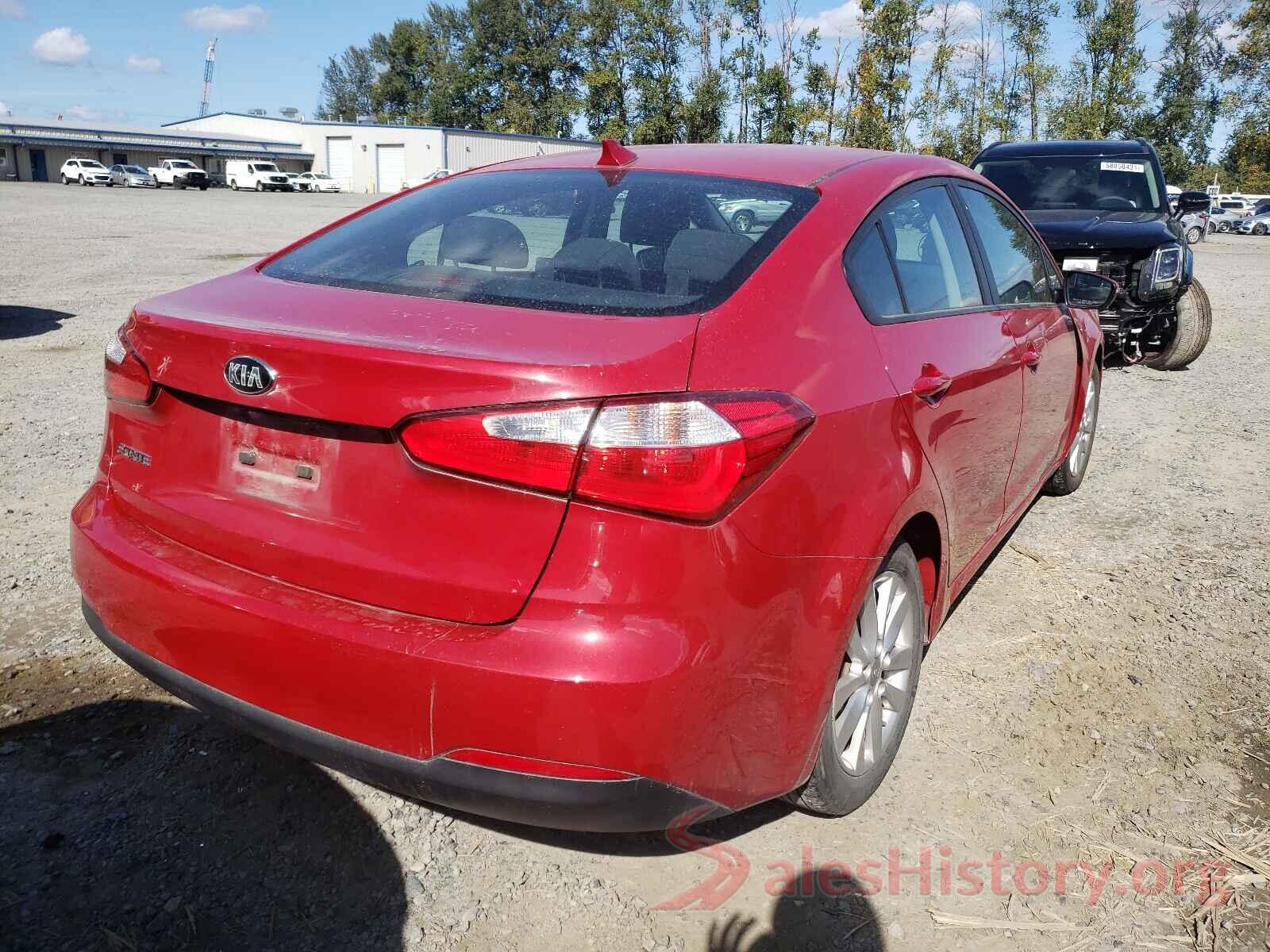 KNAFX4A64G5610462 2016 KIA FORTE