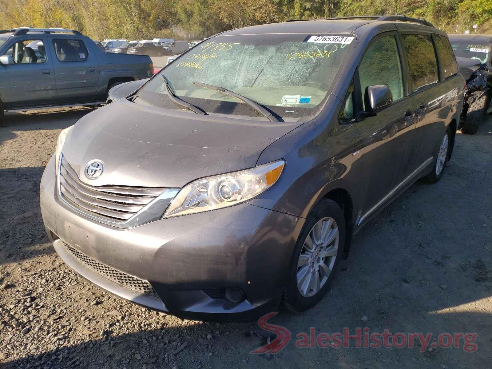 5TDJZ3DC9HS177994 2017 TOYOTA SIENNA