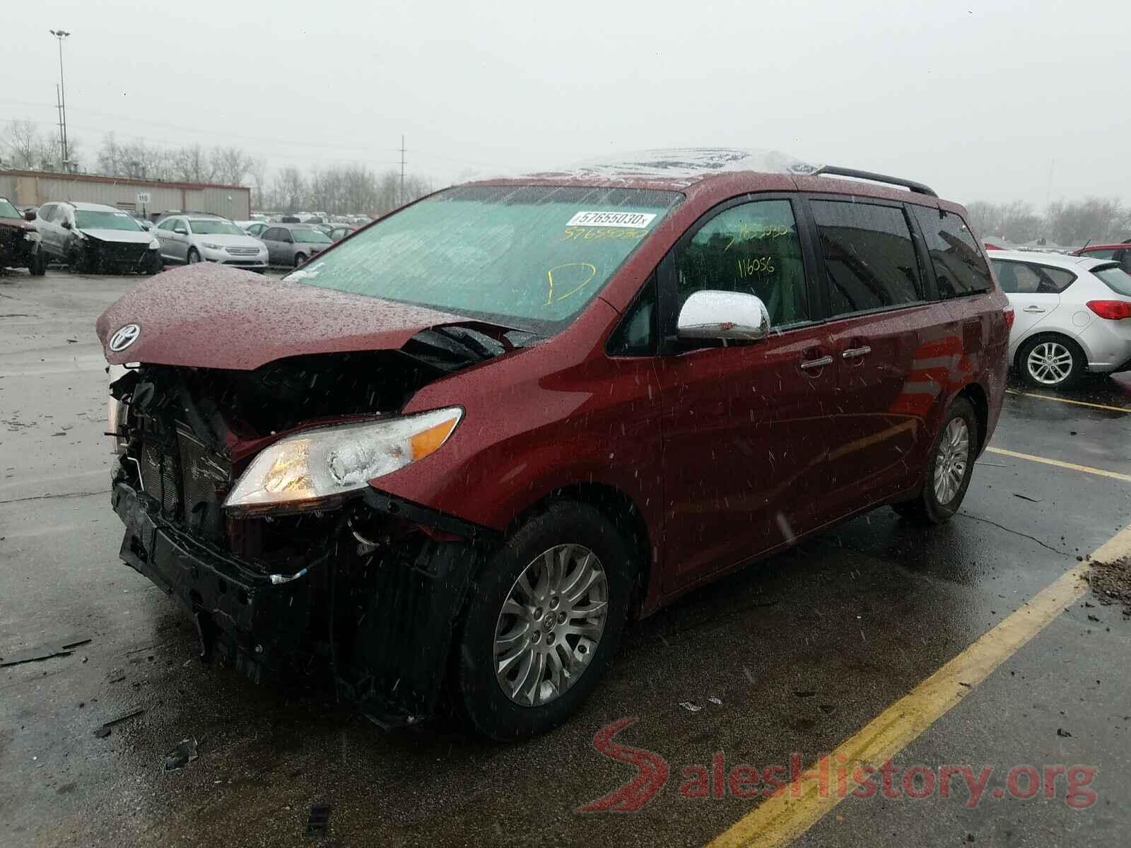 5TDYK3DC5GS700946 2016 TOYOTA SIENNA