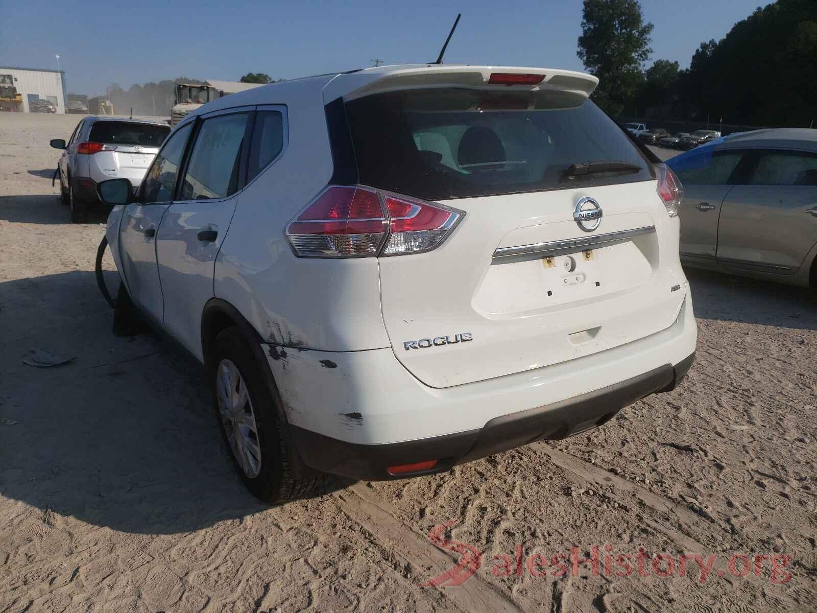 KNMAT2MV6GP617014 2016 NISSAN ROGUE