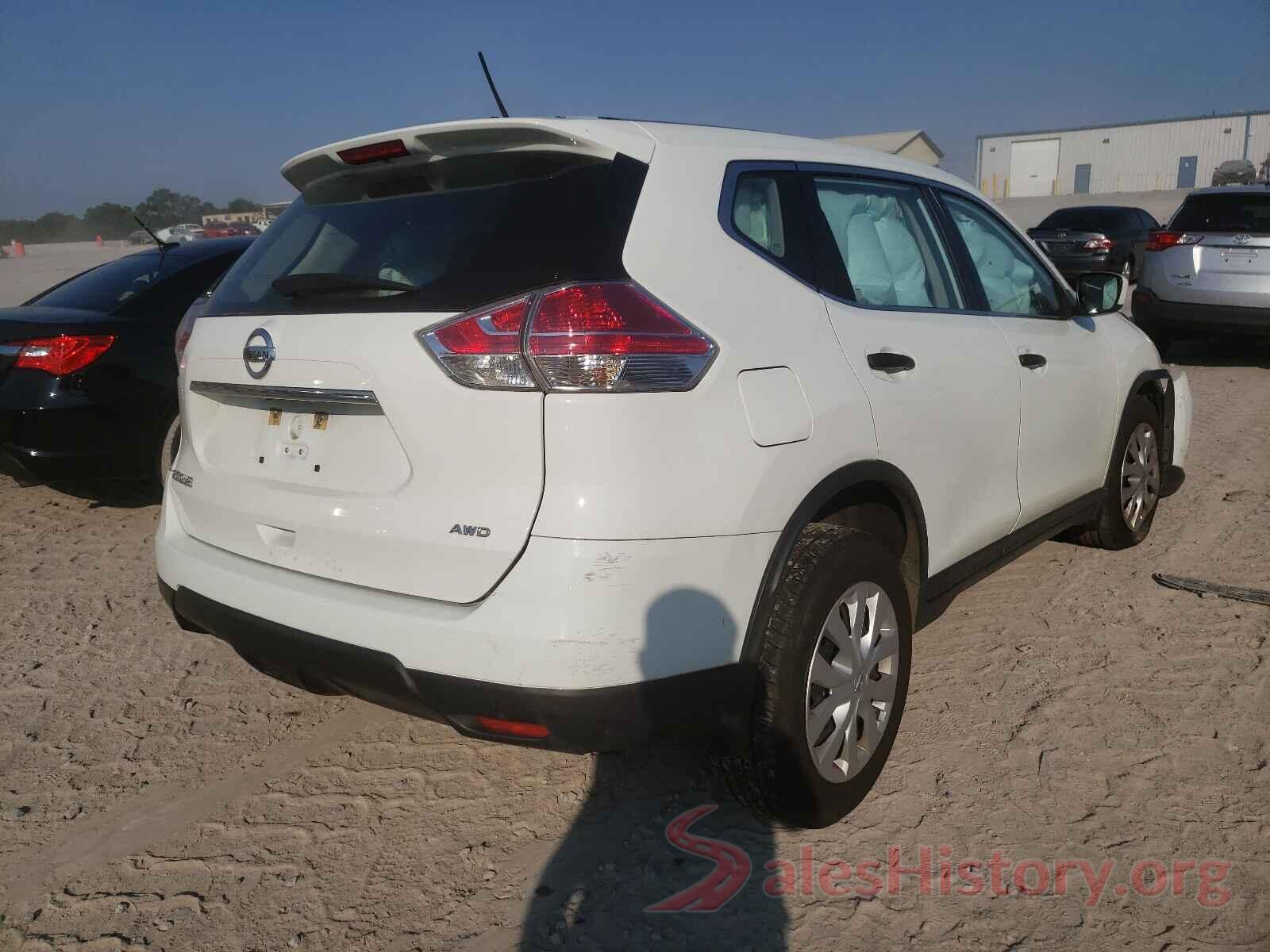 KNMAT2MV6GP617014 2016 NISSAN ROGUE