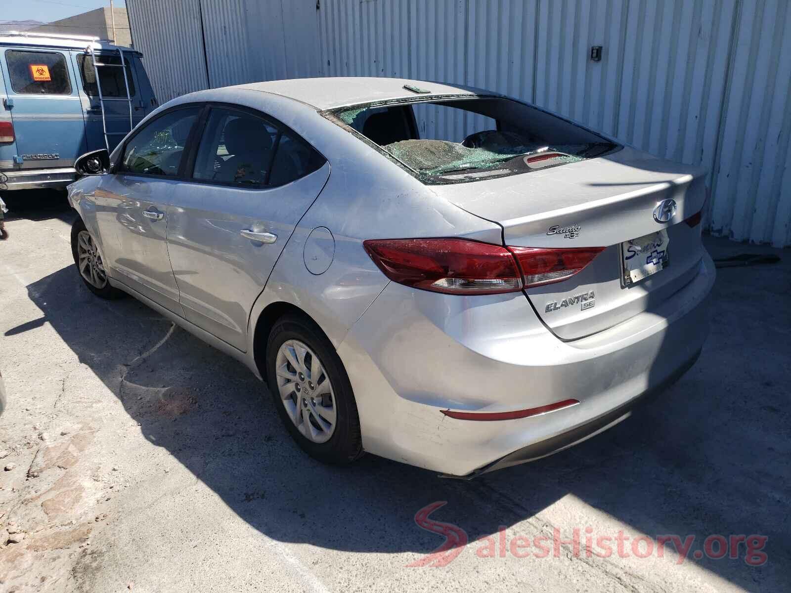 5NPD74LF1HH064390 2017 HYUNDAI ELANTRA