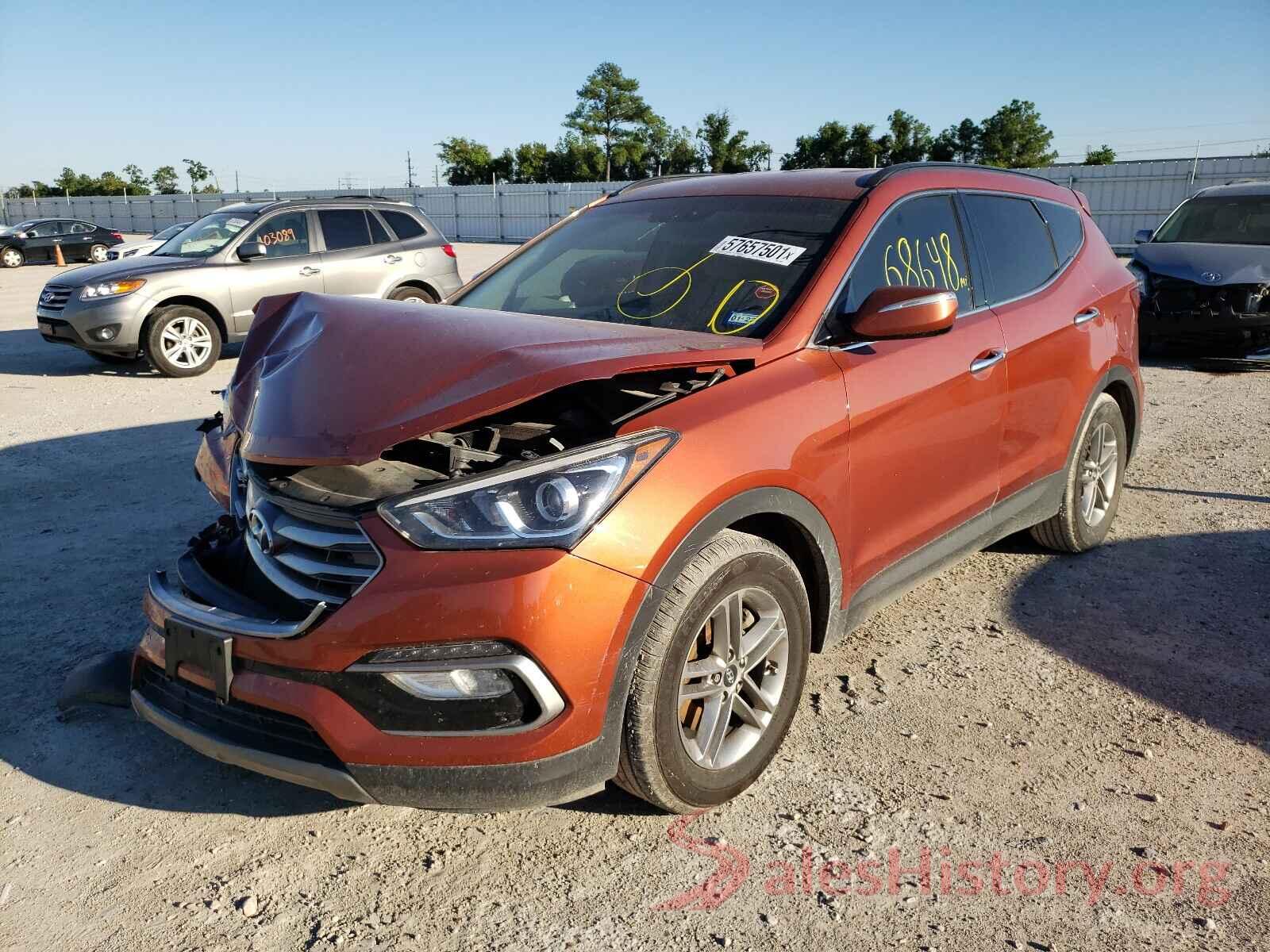 5XYZU3LB5JG519812 2018 HYUNDAI SANTA FE