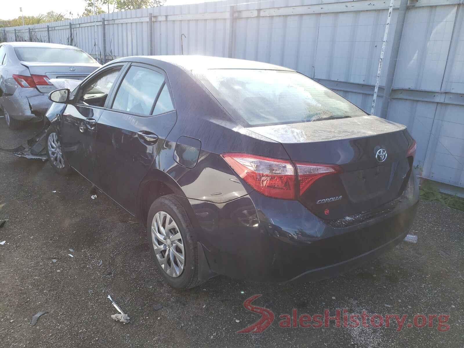 2T1BURHE0KC161085 2019 TOYOTA COROLLA